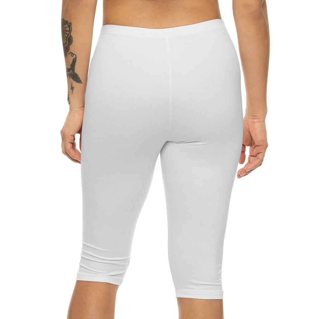 Womens Ocean Wave Capri Leggings | Activewear, Fitness, Summer Style, Yoga Pants, Beach Vibes
