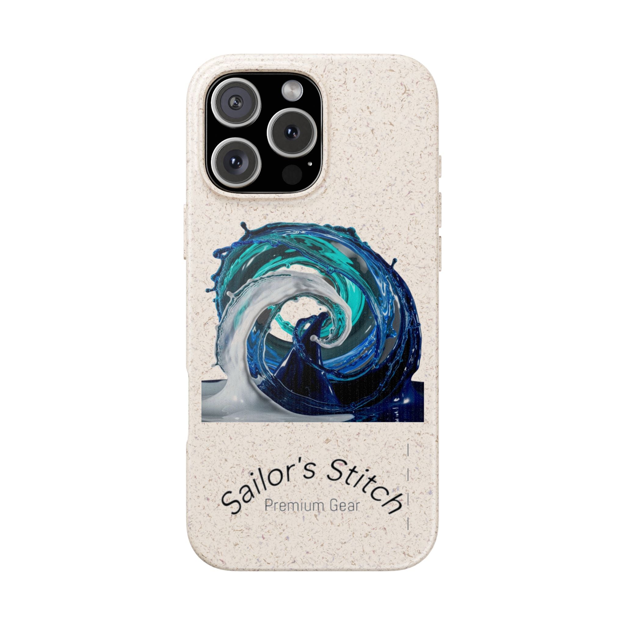 Eco-Friendly Sailboat iPhone or Samsung Phone Case | Biodegradable Case, Ocean Gift, Sustainable Accessories, Nature-Inspired Phone Cover
