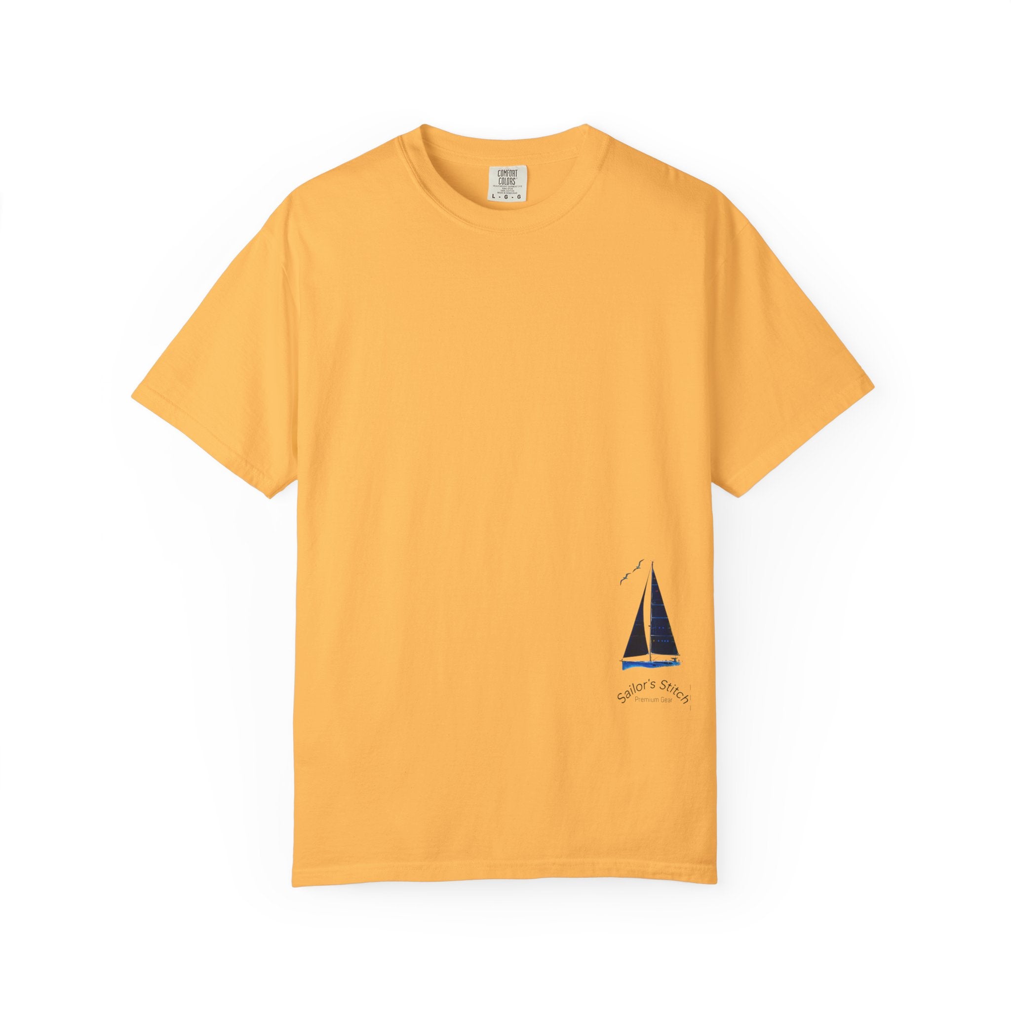 Sailor’s Stitch T-Shirt with Yacht Design, Casual Tee for Everyday Wear, Gift for Nature Lovers, Summer Vibes, Beachwear
