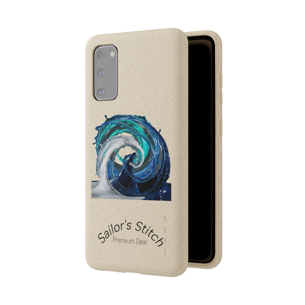 Eco-Friendly Sailboat iPhone or Samsung Phone Case | Biodegradable Case, Ocean Gift, Sustainable Accessories, Nature-Inspired Phone Cover
