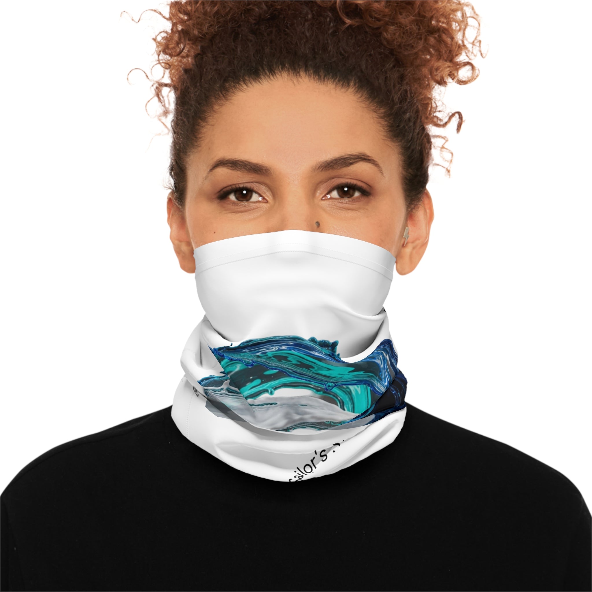 Accessory Sailors Stitch Snood -  Stylish Sailing Scarf, Custom Name Option, Fashion Neck Warmer, Beach and Water Sports Gear, Summer Accessories
