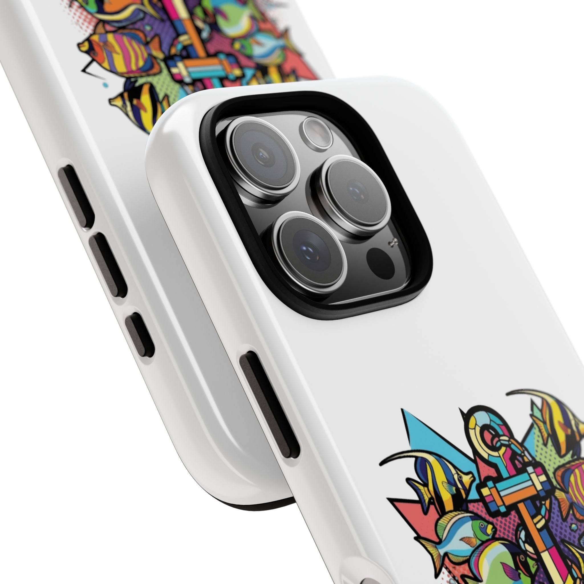 Pop Art Anchor Sailors Stitch Tough Phone Case - customisable crew name