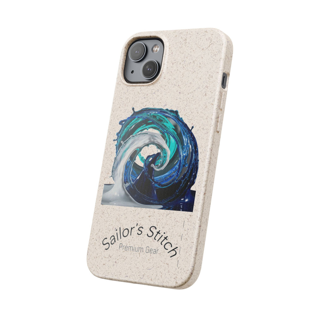 Eco-Friendly Sailboat iPhone or Samsung Phone Case | Biodegradable Case, Ocean Gift, Sustainable Accessories, Nature-Inspired Phone Cover