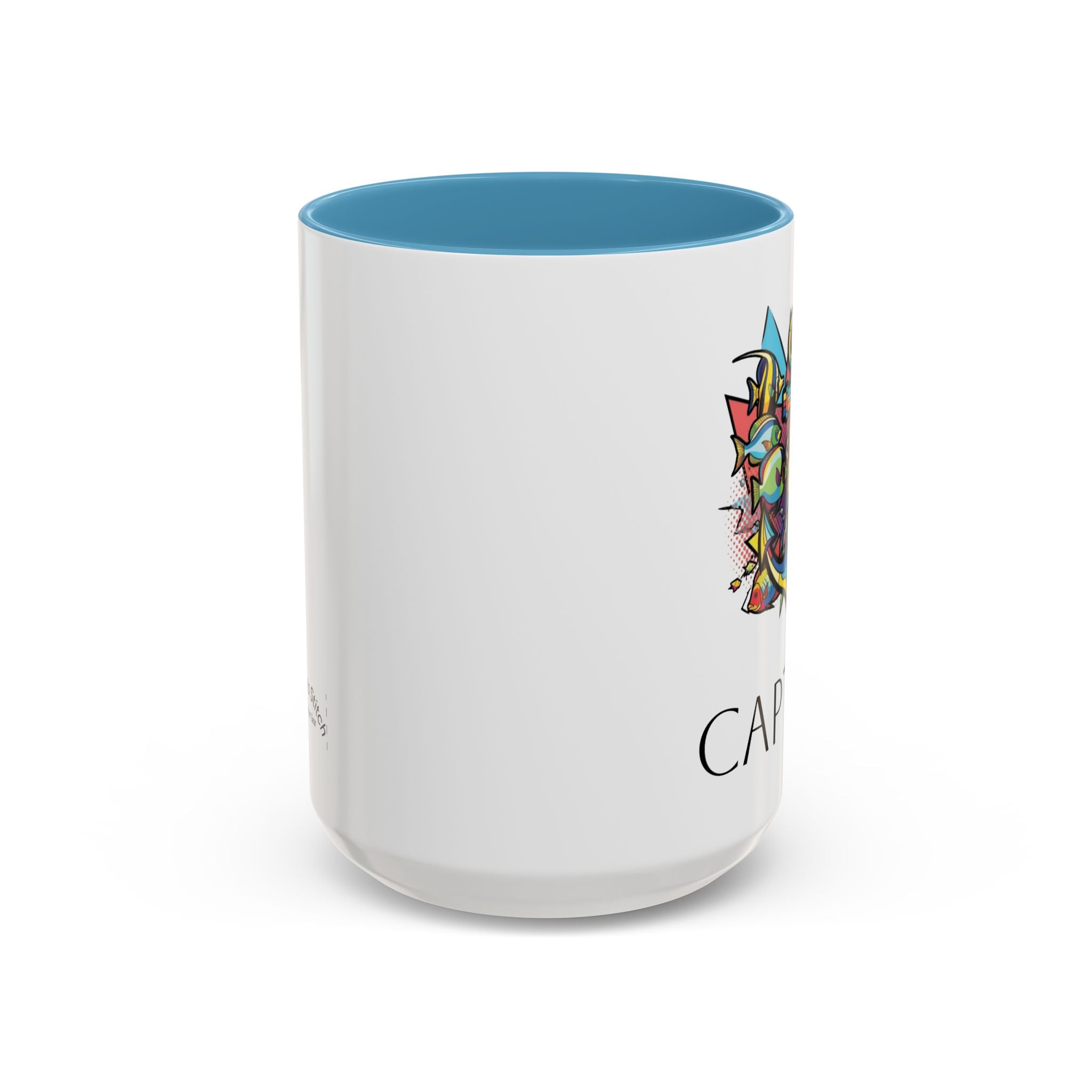 Sailors Pop Art Anchor Captain Mug, Nautical Coffee Cup, Sea Lover Gift, Ship Captain Tea Mug, Coastal Decor Kitchen Accessories