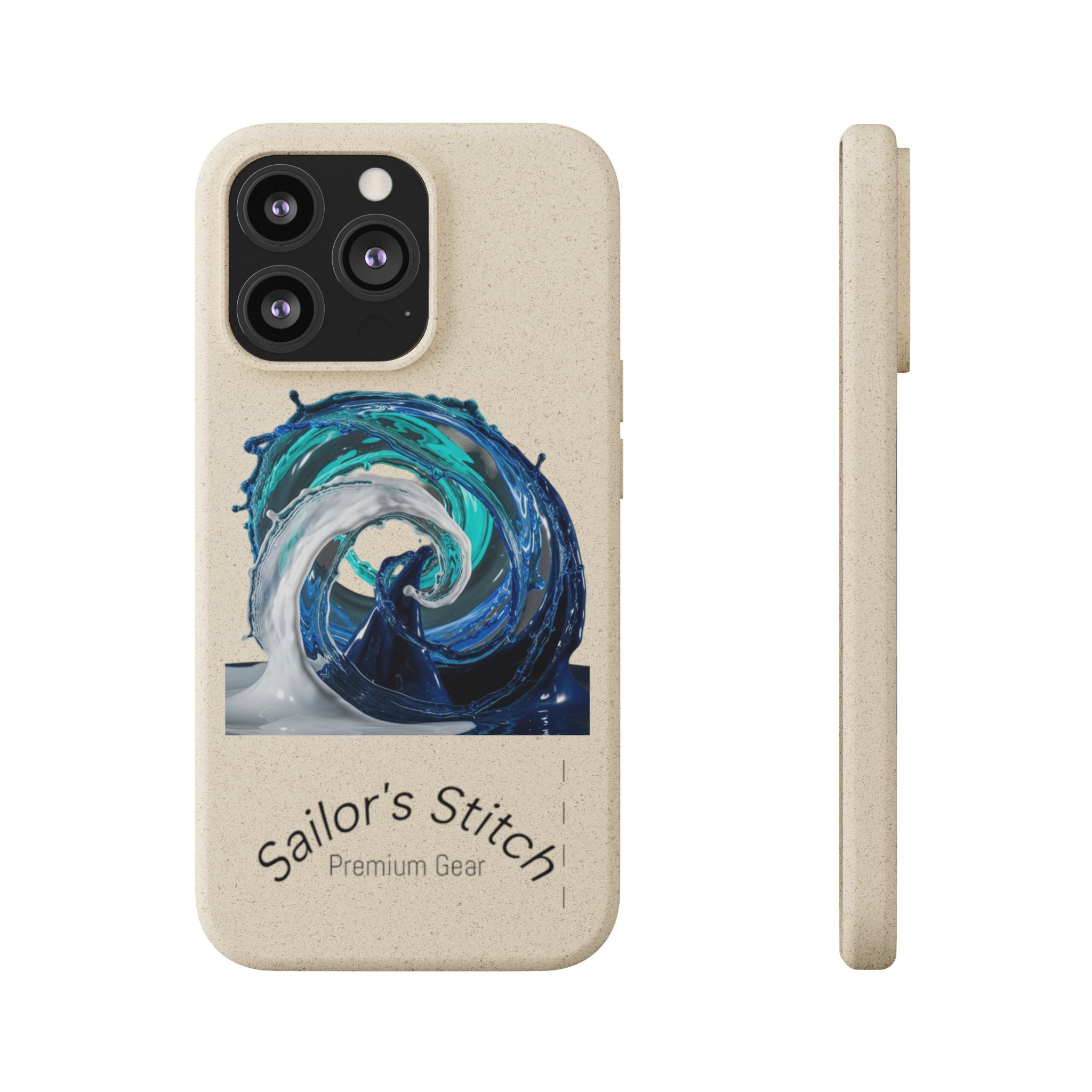 Eco-Friendly Sailboat iPhone or Samsung Phone Case | Biodegradable Case, Ocean Gift, Sustainable Accessories, Nature-Inspired Phone Cover