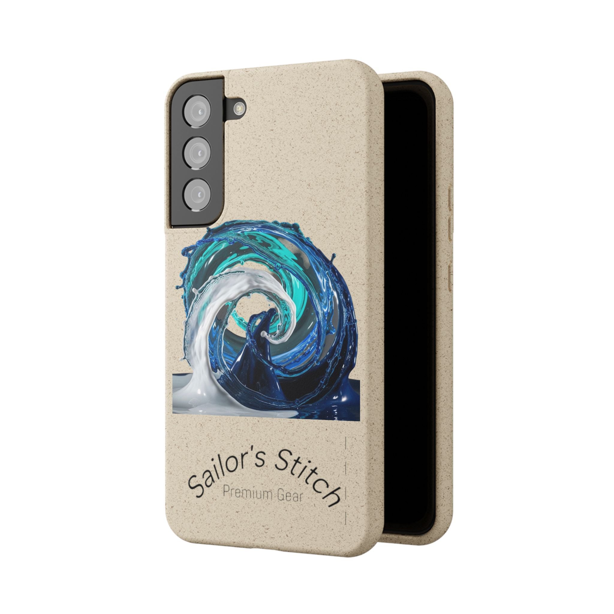 Eco-Friendly Sailboat iPhone or Samsung Phone Case | Biodegradable Case, Ocean Gift, Sustainable Accessories, Nature-Inspired Phone Cover