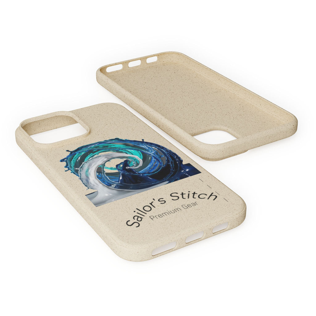 Eco-Friendly Sailboat iPhone or Samsung Phone Case | Biodegradable Case, Ocean Gift, Sustainable Accessories, Nature-Inspired Phone Cover