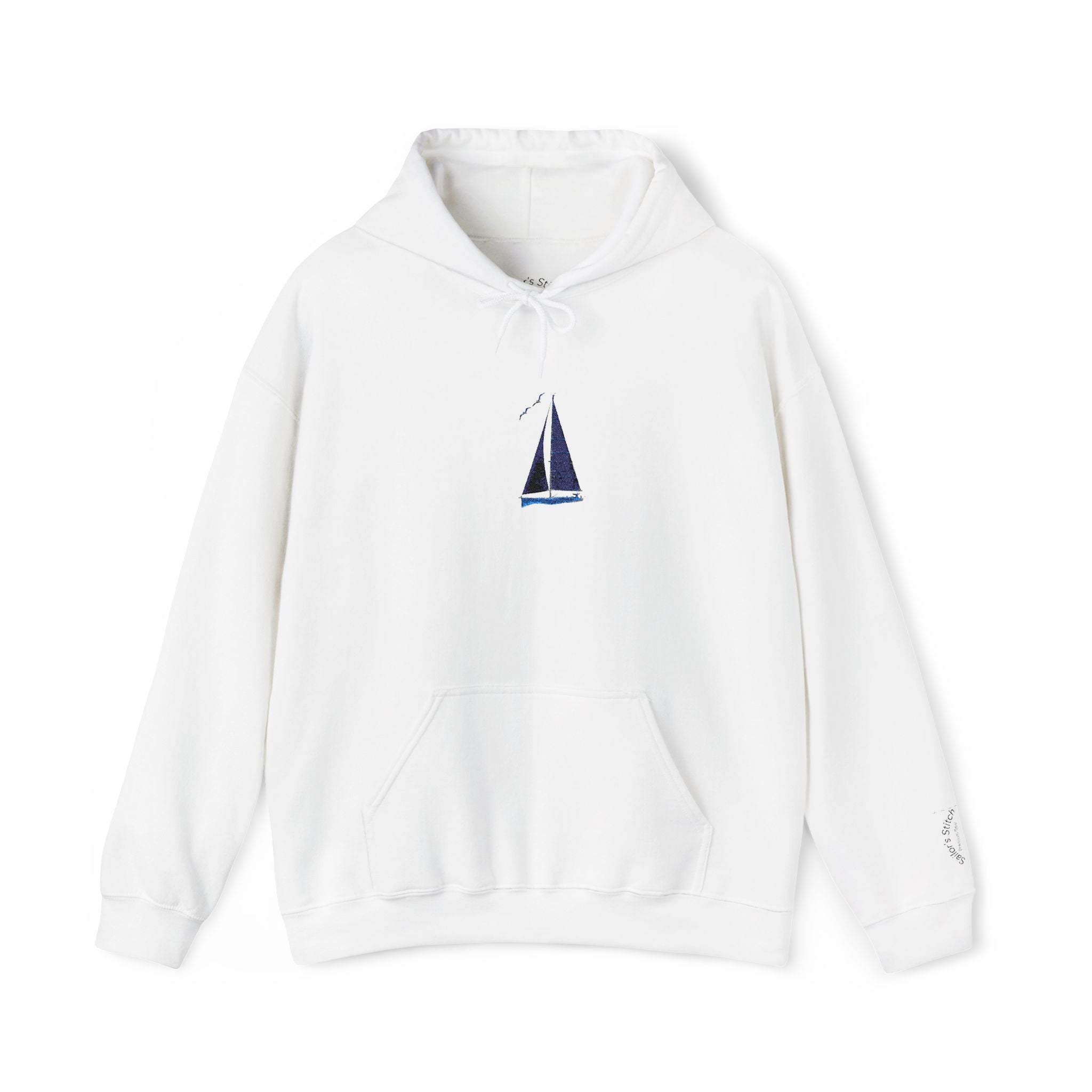 Sailors Hoodie, Nautical Crew Neck Sweatshirt, Custom Boat Name Jumper, Winter Sailing Apparel, Personalized Yacht Clothing, Sailboat Gift, Nautical apparel