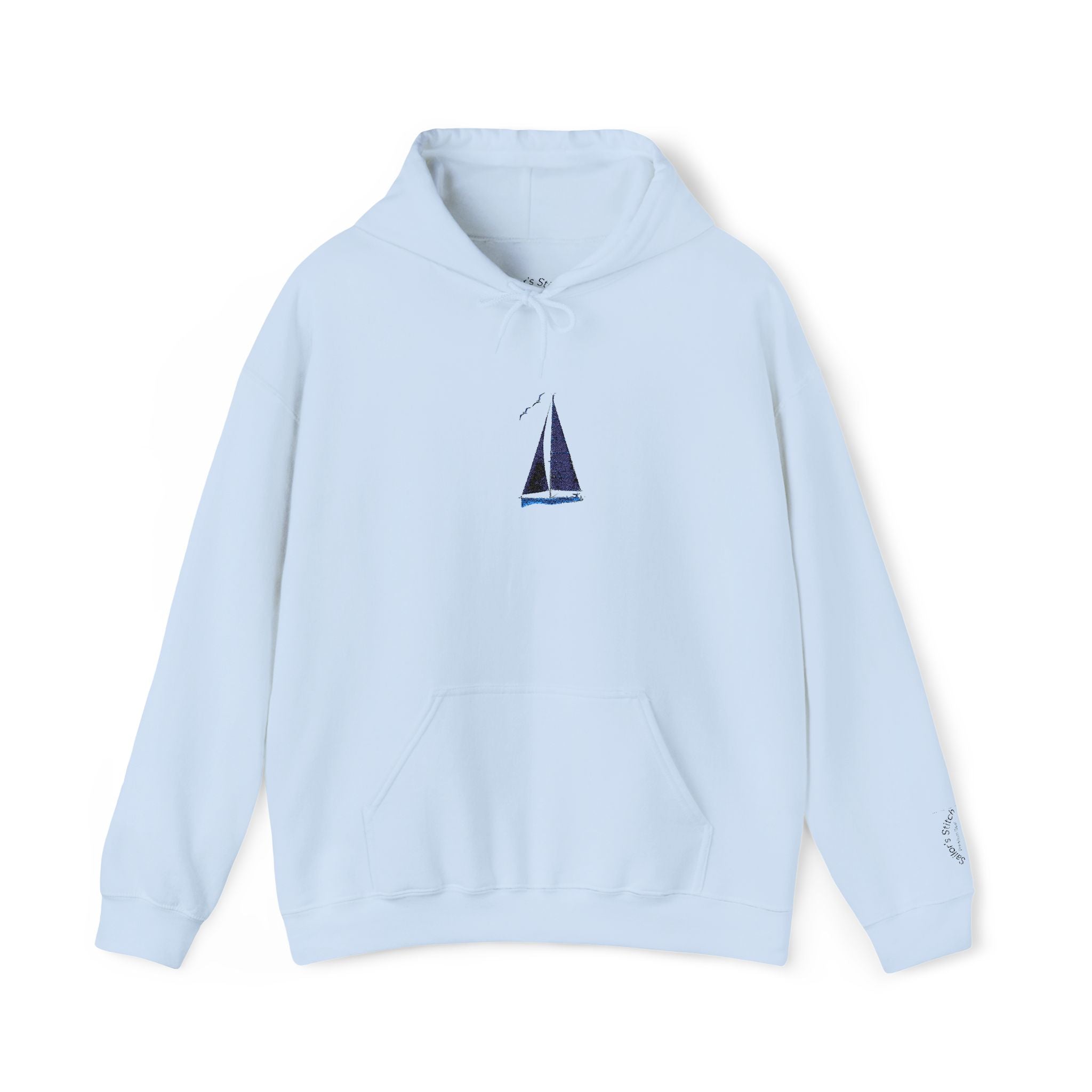 Sailors Hoodie, Nautical Crew Neck Sweatshirt, Custom Boat Name Jumper, Winter Sailing Apparel, Personalized Yacht Clothing, Sailboat Gift, Nautical apparel