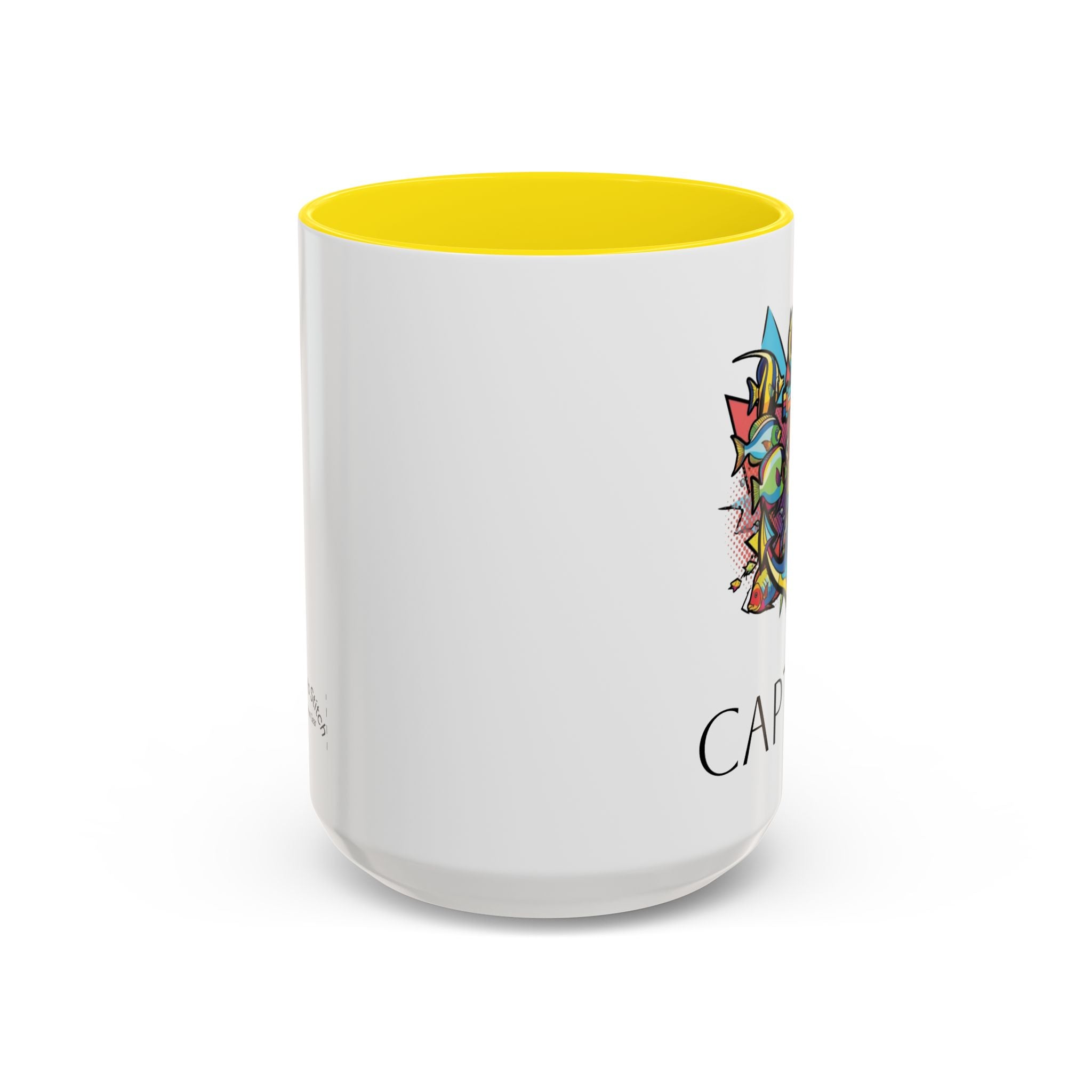 Sailors Pop Art Anchor Captain Mug, Nautical Coffee Cup, Sea Lover Gift, Ship Captain Tea Mug, Coastal Decor Galley Accessories