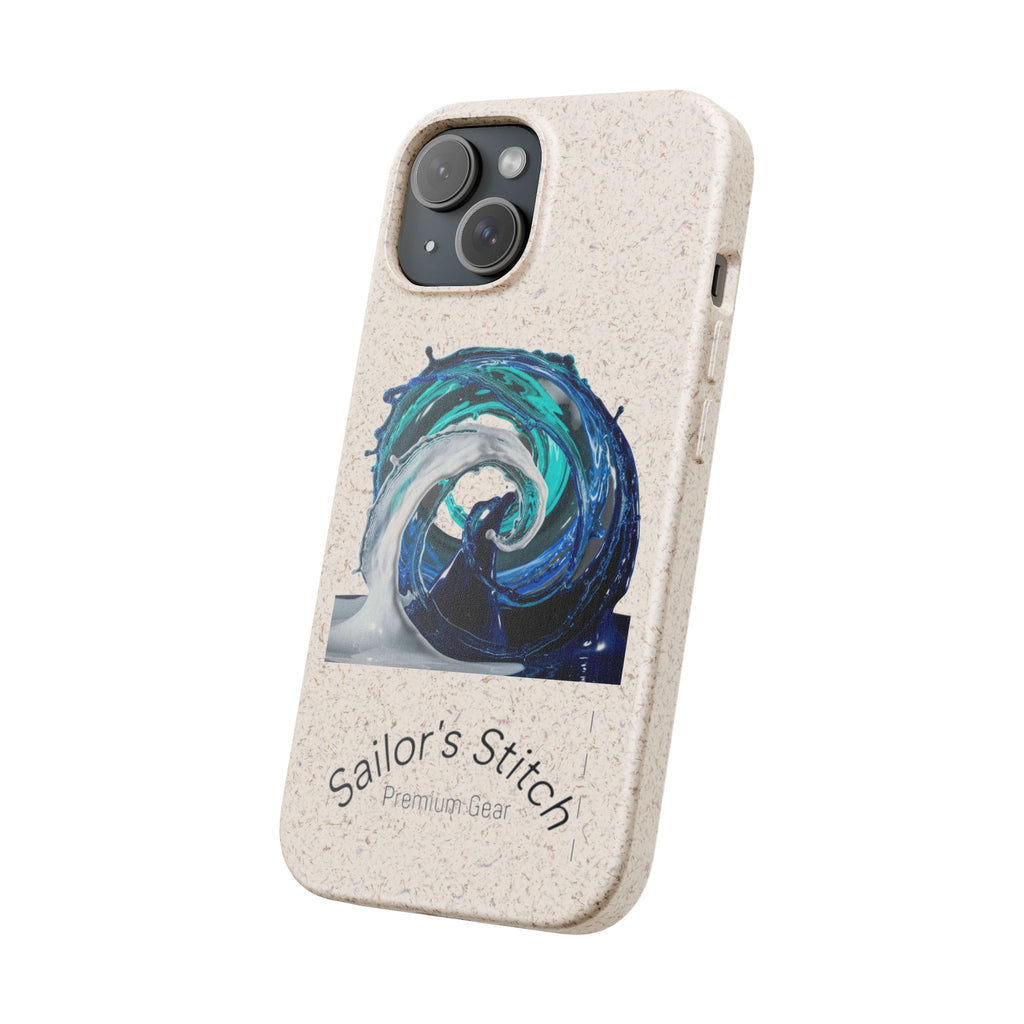 Eco-Friendly Sailboat iPhone or Samsung Phone Case | Biodegradable Case, Ocean Gift, Sustainable Accessories, Nature-Inspired Phone Cover