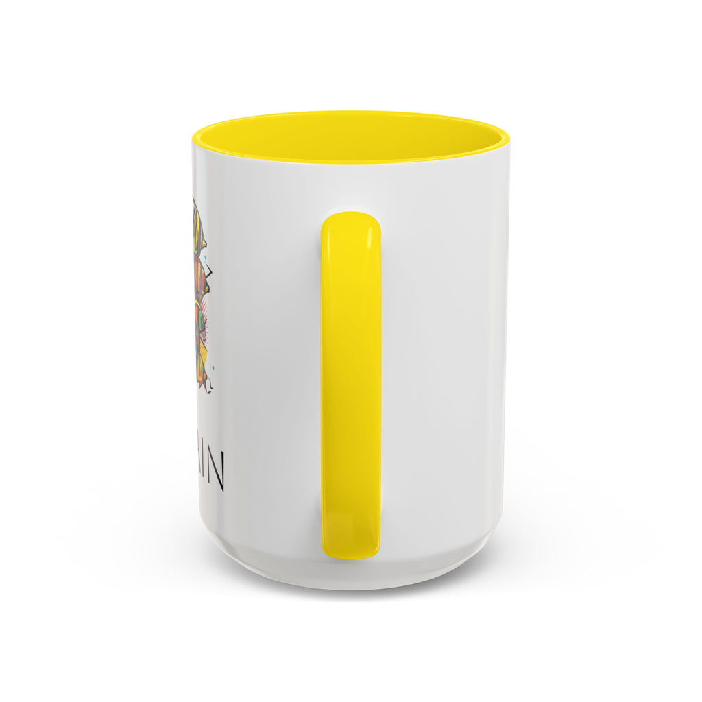 Sailors Pop Art Anchor Captain Mug, Nautical Coffee Cup, Sea Lover Gift, Ship Captain Tea Mug, Coastal Decor Kitchen Accessories