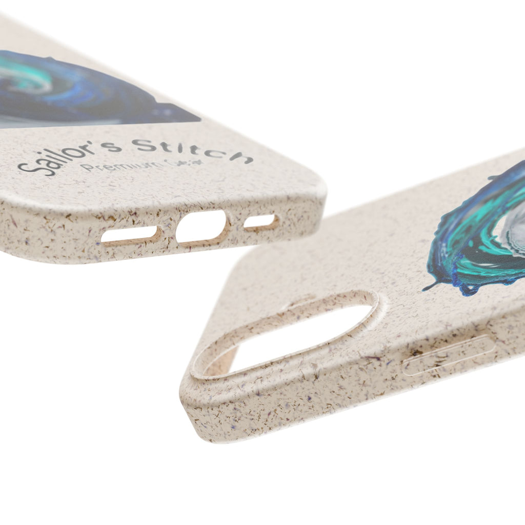 Eco-Friendly Sailboat iPhone or Samsung Phone Case | Biodegradable Case, Ocean Gift, Sustainable Accessories, Nature-Inspired Phone Cover