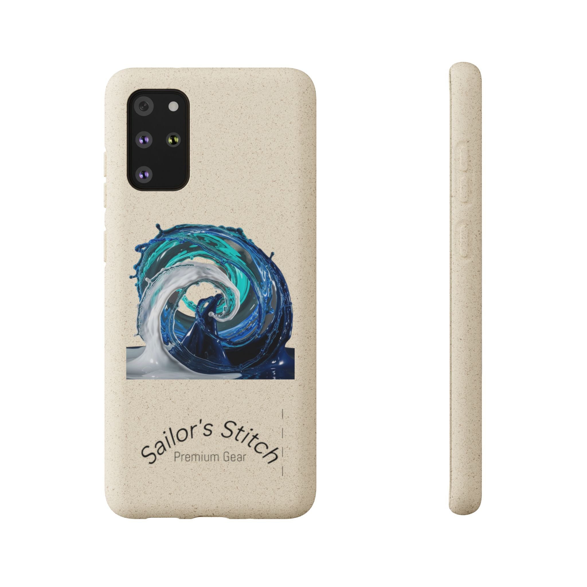 Eco-Friendly Sailboat iPhone or Samsung Phone Case | Biodegradable Case, Ocean Gift, Sustainable Accessories, Nature-Inspired Phone Cover