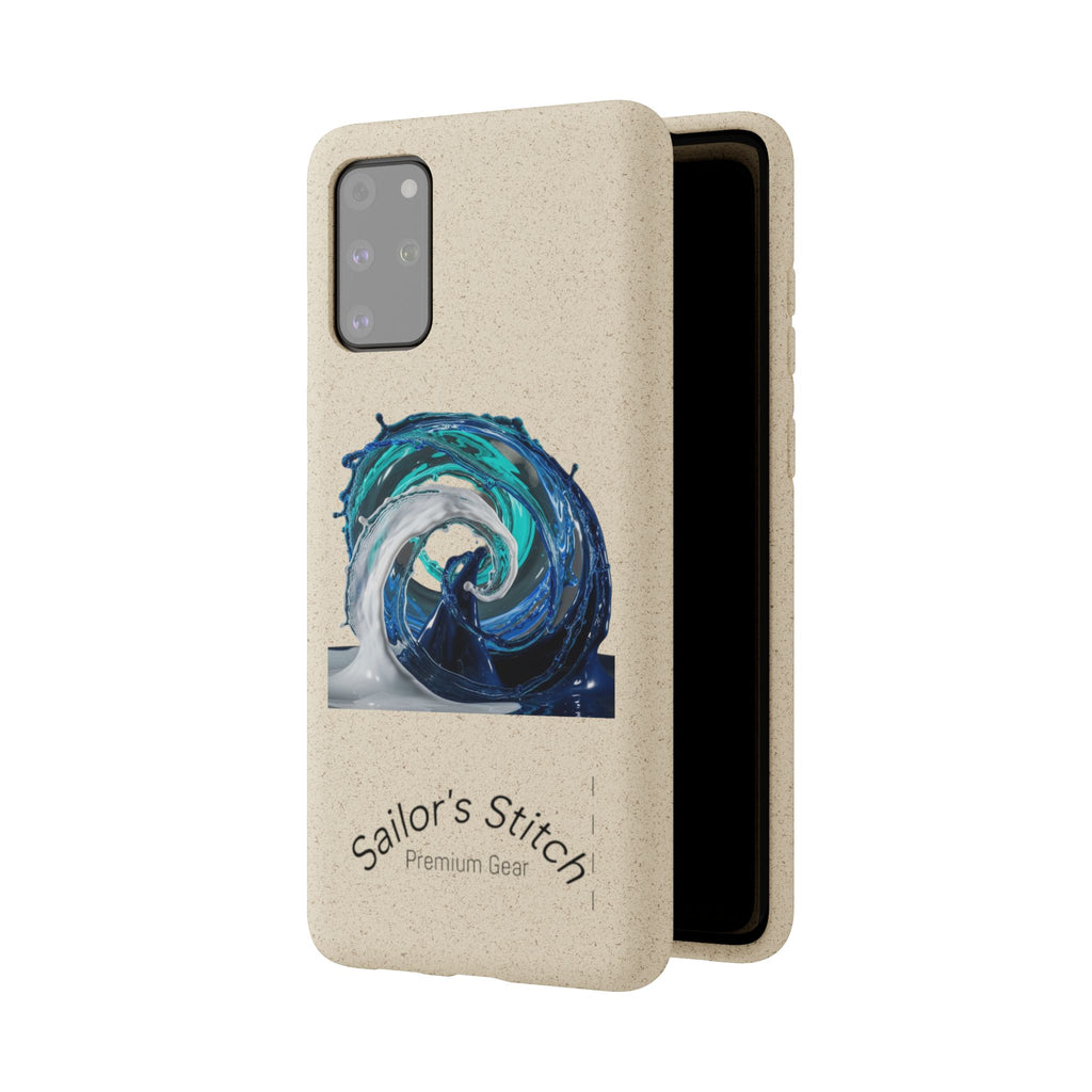 Eco-Friendly Sailboat iPhone or Samsung Phone Case | Biodegradable Case, Ocean Gift, Sustainable Accessories, Nature-Inspired Phone Cover