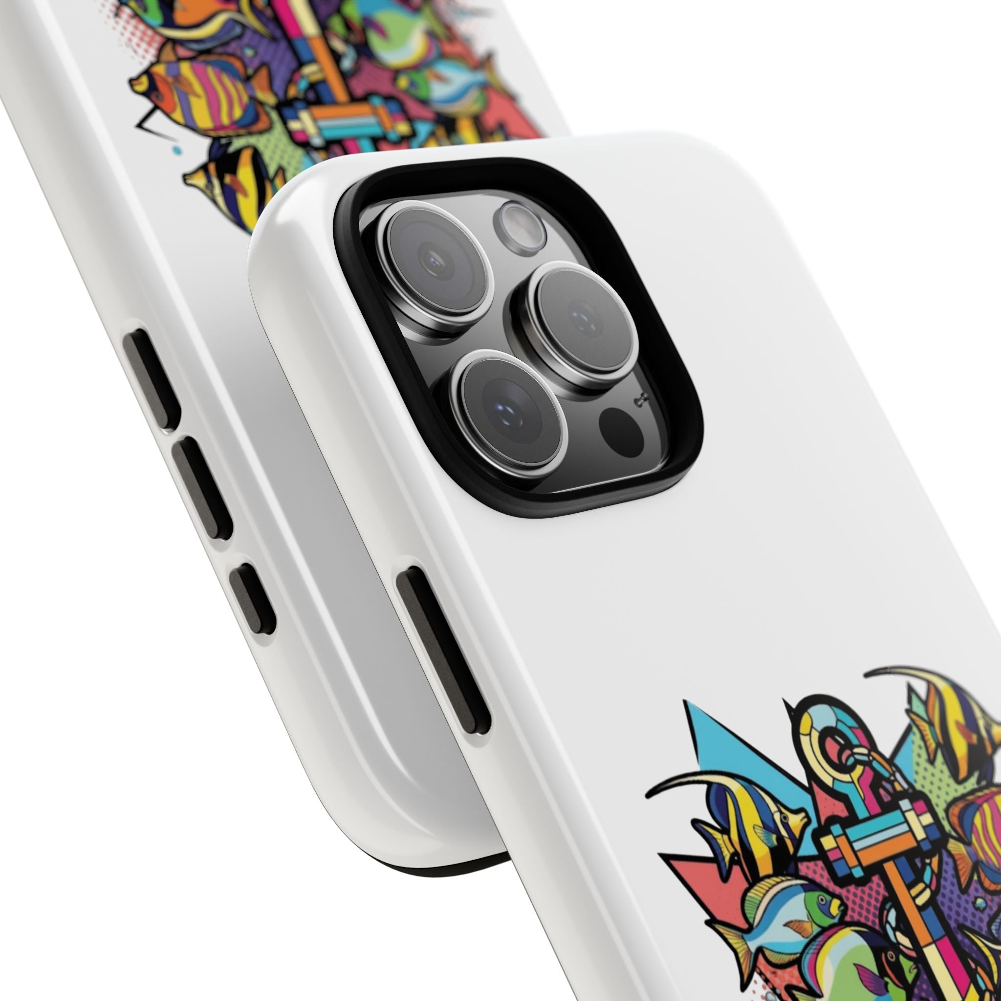 Pop Art Anchor Sailors Stitch Tough Phone Case - customisable crew name