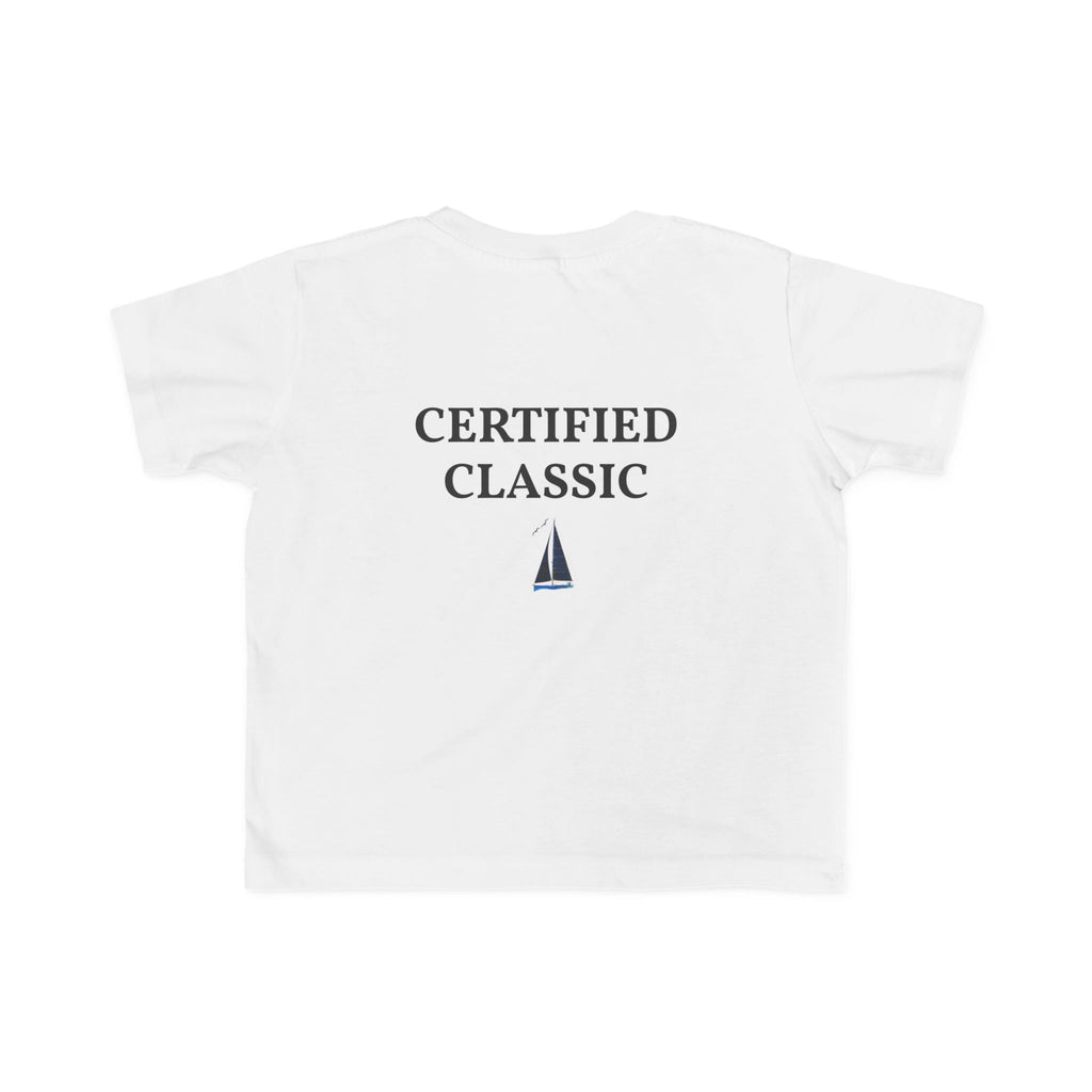 Toddler Tee ‘Certified Classic’ Pop Art Anchor Themed Toddler Tee | Perfect for Nautical Adventures, Beach Days, Summer Outfits, Birthday Gifts, Family Vacations