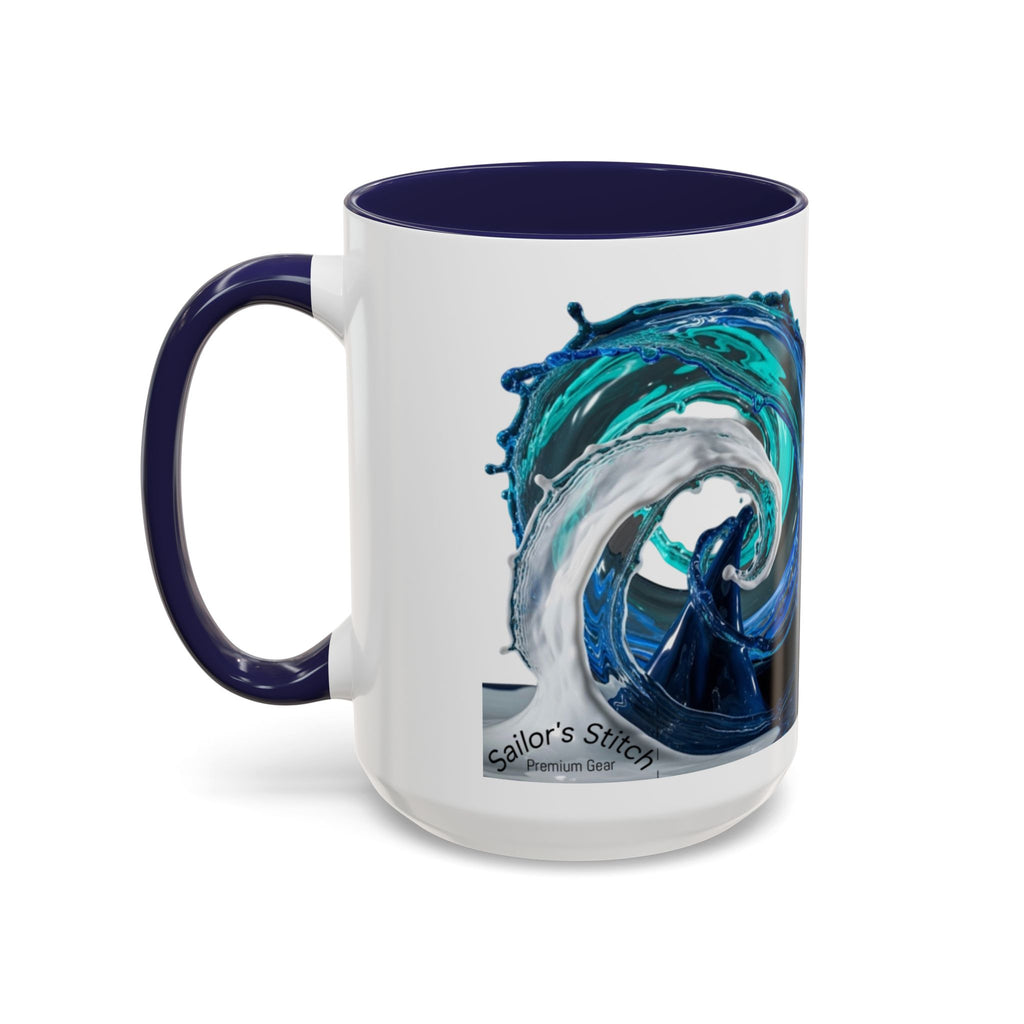 Sailing Mug, Nautical Coffee Cup, Ocean Lover Gift, Sailboat Tea Mug, Maritime Kitchen Accessories, Sailor Mugs, Beach Theme Cup