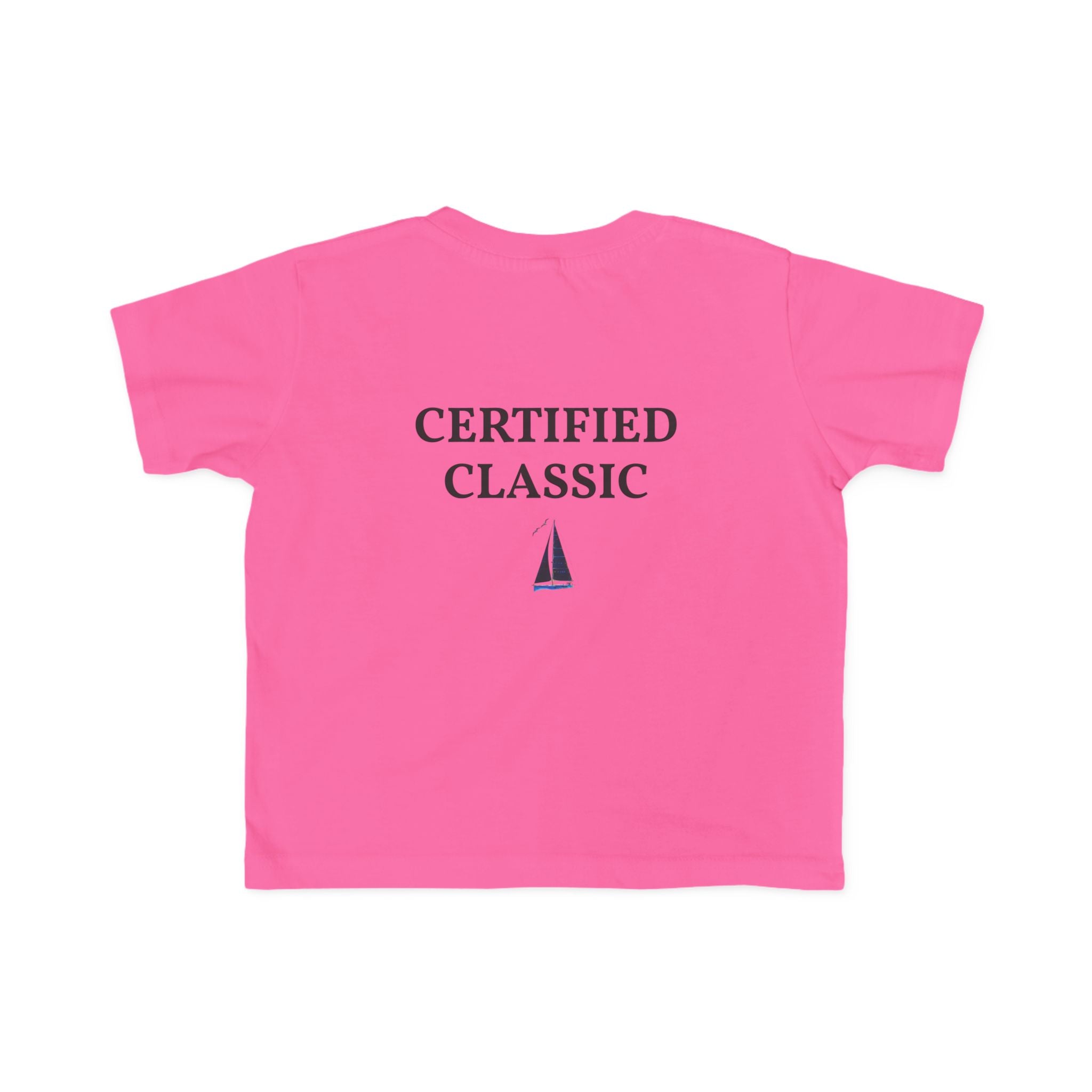 Toddler Tee ‘Certified Classic’ Pop Art Anchor Themed Toddler Tee | Perfect for Nautical Adventures, Beach Days, Summer Outfits, Birthday Gifts, Family Vacations