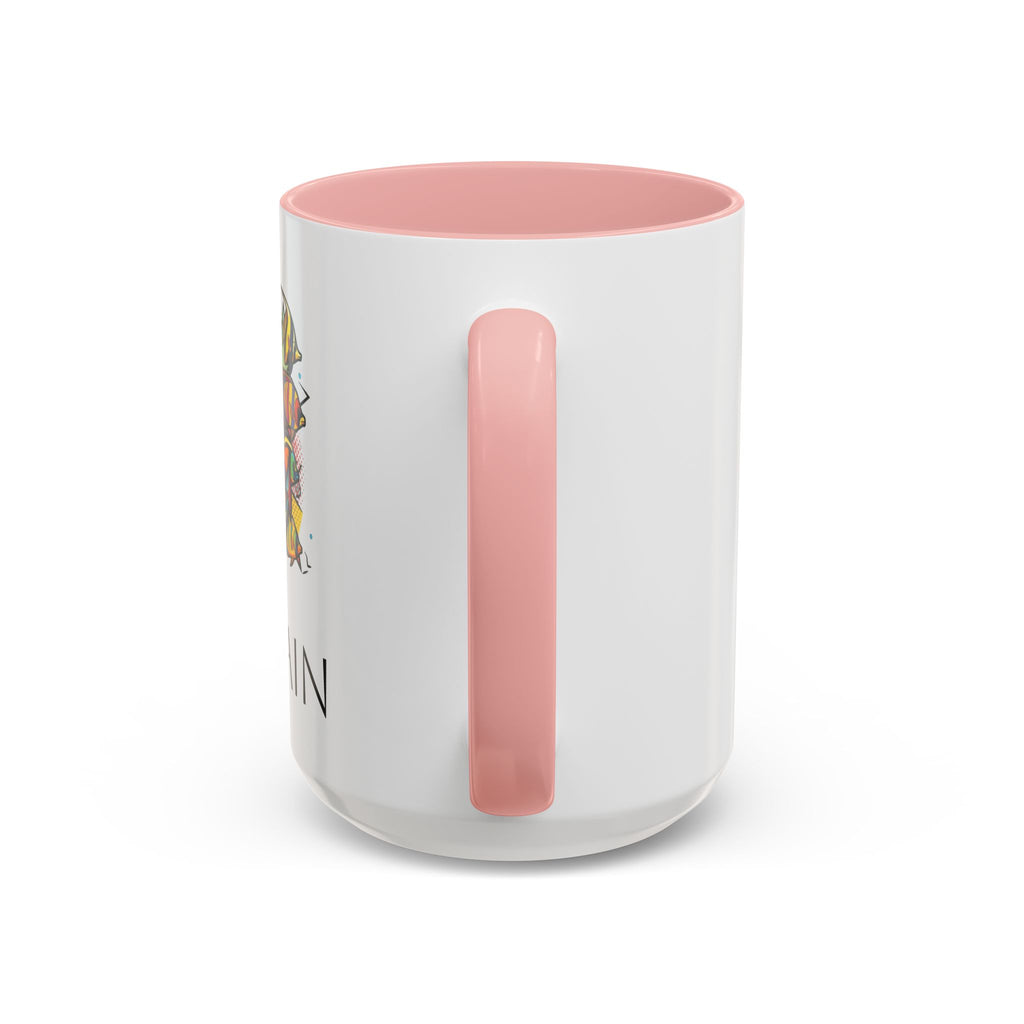 Sailors Pop Art Anchor Captain Mug, Nautical Coffee Cup, Sea Lover Gift, Ship Captain Tea Mug, Coastal Decor Galley Accessories