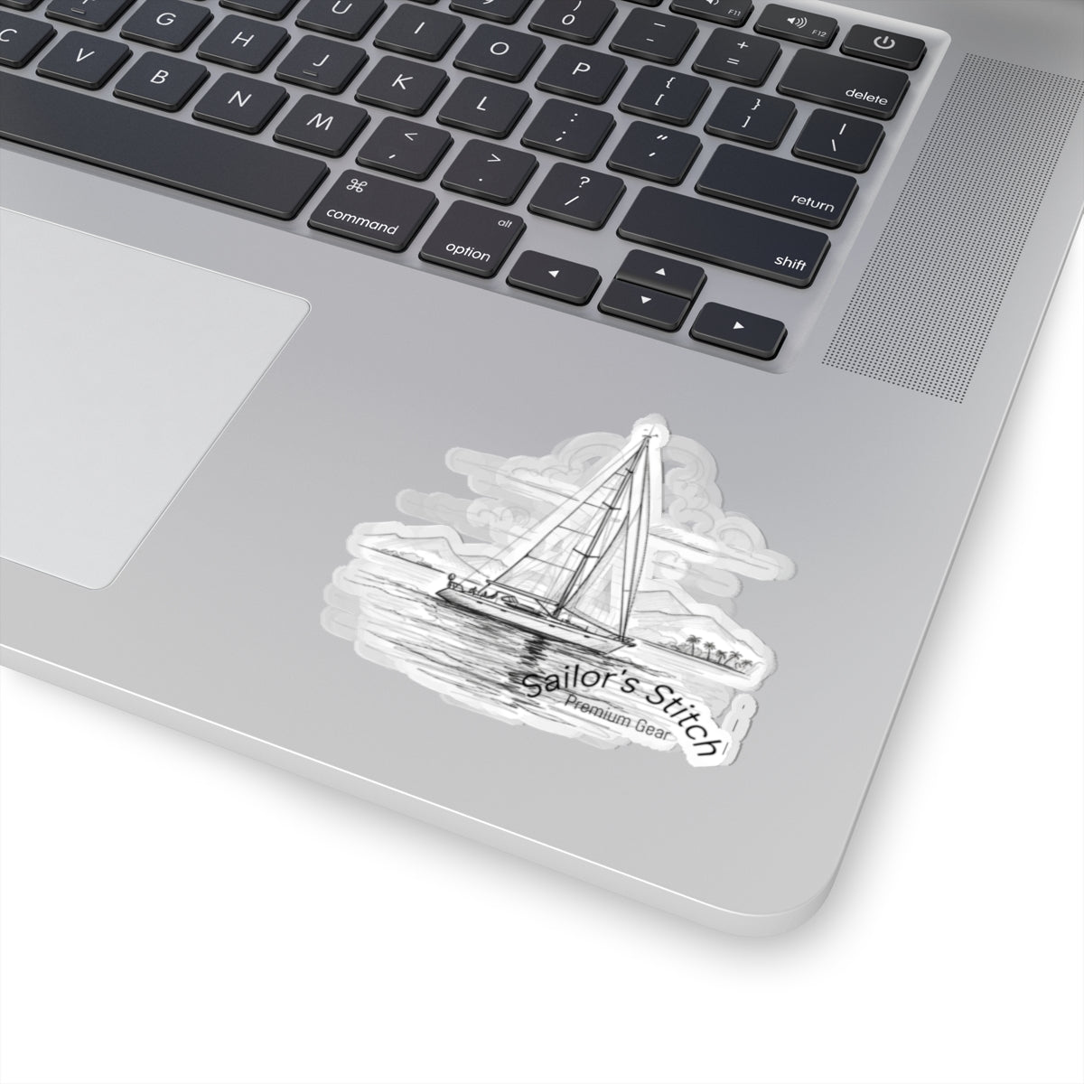 Sailors Stitch Kiss-Cut Stickers | Ocean Vibe Decor | Laptop Decals, Nautical Gifts, Watercolor Art, Boho Style Accessories