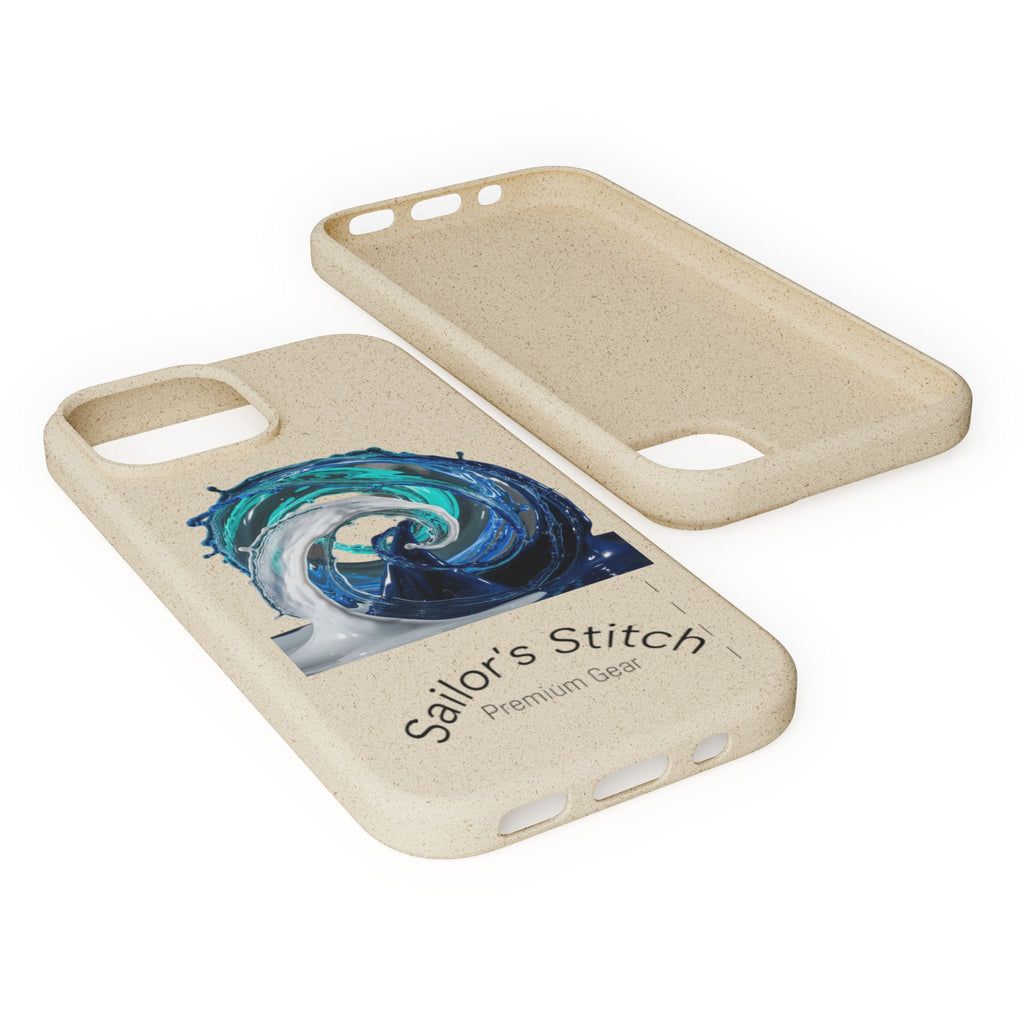 Eco-Friendly Sailboat iPhone or Samsung Phone Case | Biodegradable Case, Ocean Gift, Sustainable Accessories, Nature-Inspired Phone Cover