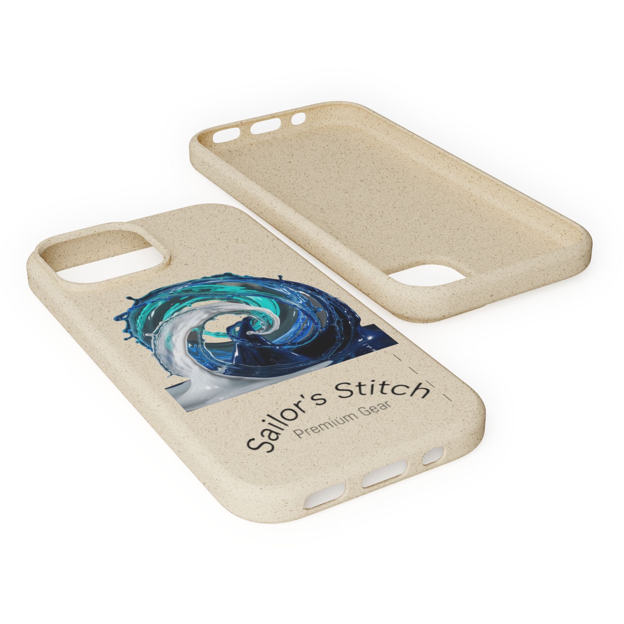 Eco-Friendly Sailboat iPhone or Samsung Phone Case | Biodegradable Case, Ocean Gift, Sustainable Accessories, Nature-Inspired Phone Cover