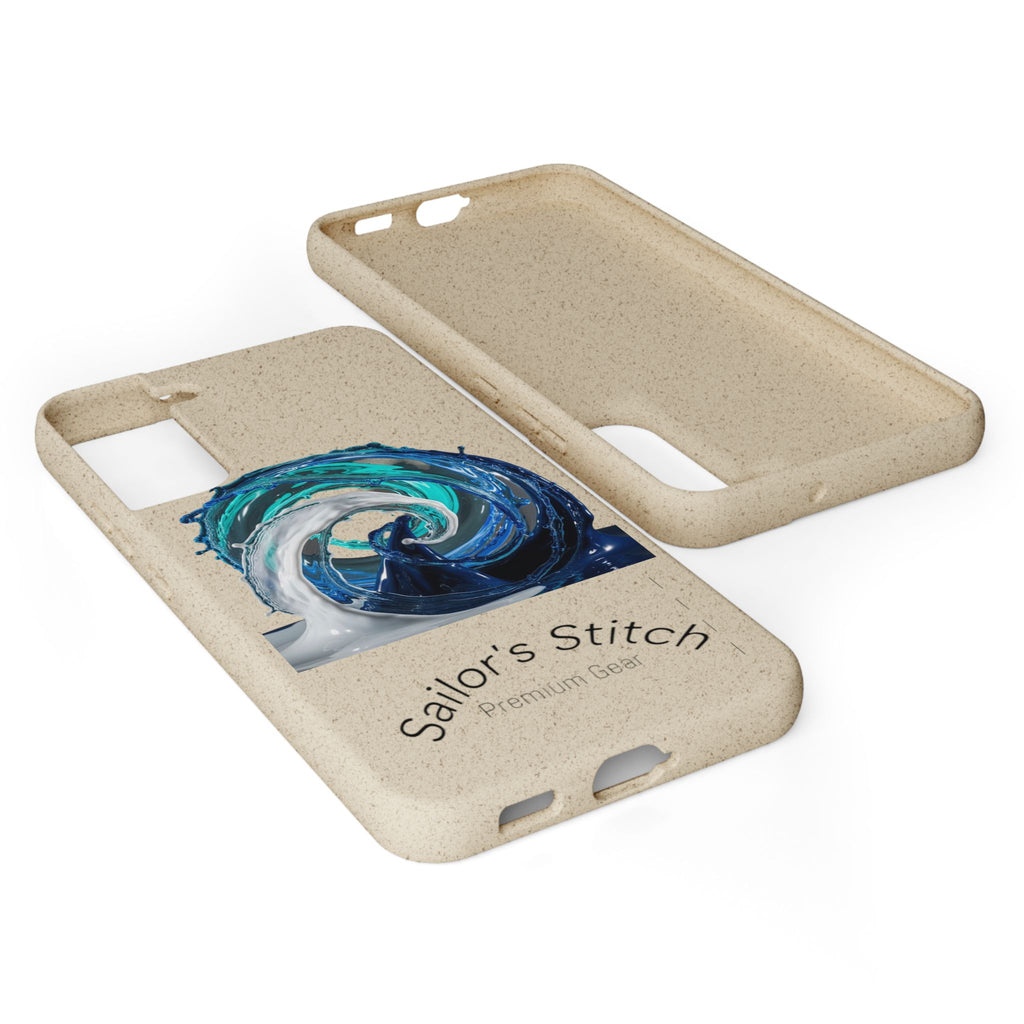 Eco-Friendly Sailboat iPhone or Samsung Phone Case | Biodegradable Case, Ocean Gift, Sustainable Accessories, Nature-Inspired Phone Cover