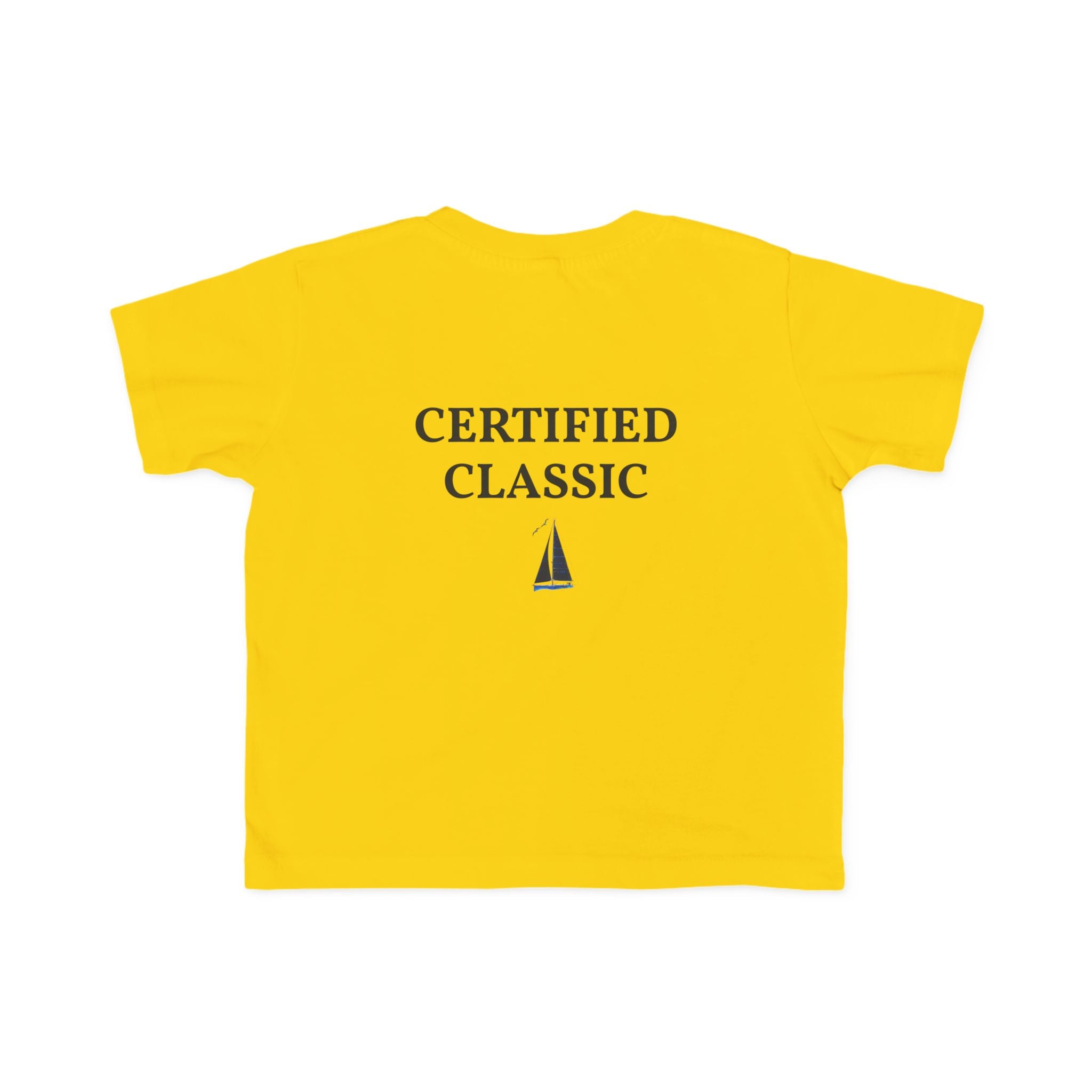 Toddler Tee ‘Certified Classic’ Pop Art Anchor Themed Toddler Tee | Perfect for Nautical Adventures, Beach Days, Summer Outfits, Birthday Gifts, Family Vacations