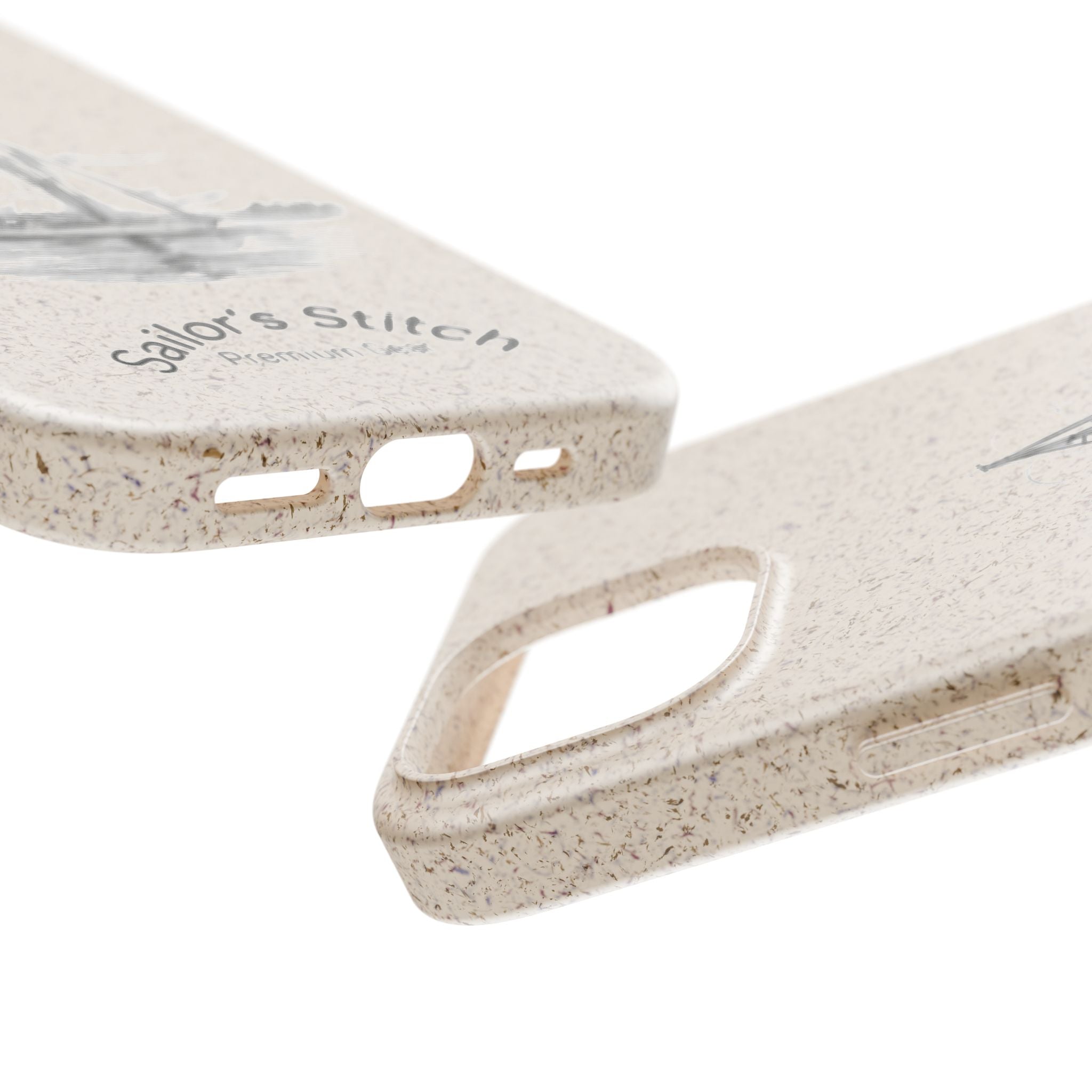 Eco-Friendly Sailboat Phone Case | Biodegradable Case, Ocean Lover Gift, Sustainable Accessories, Nature-Inspired Phone Cover