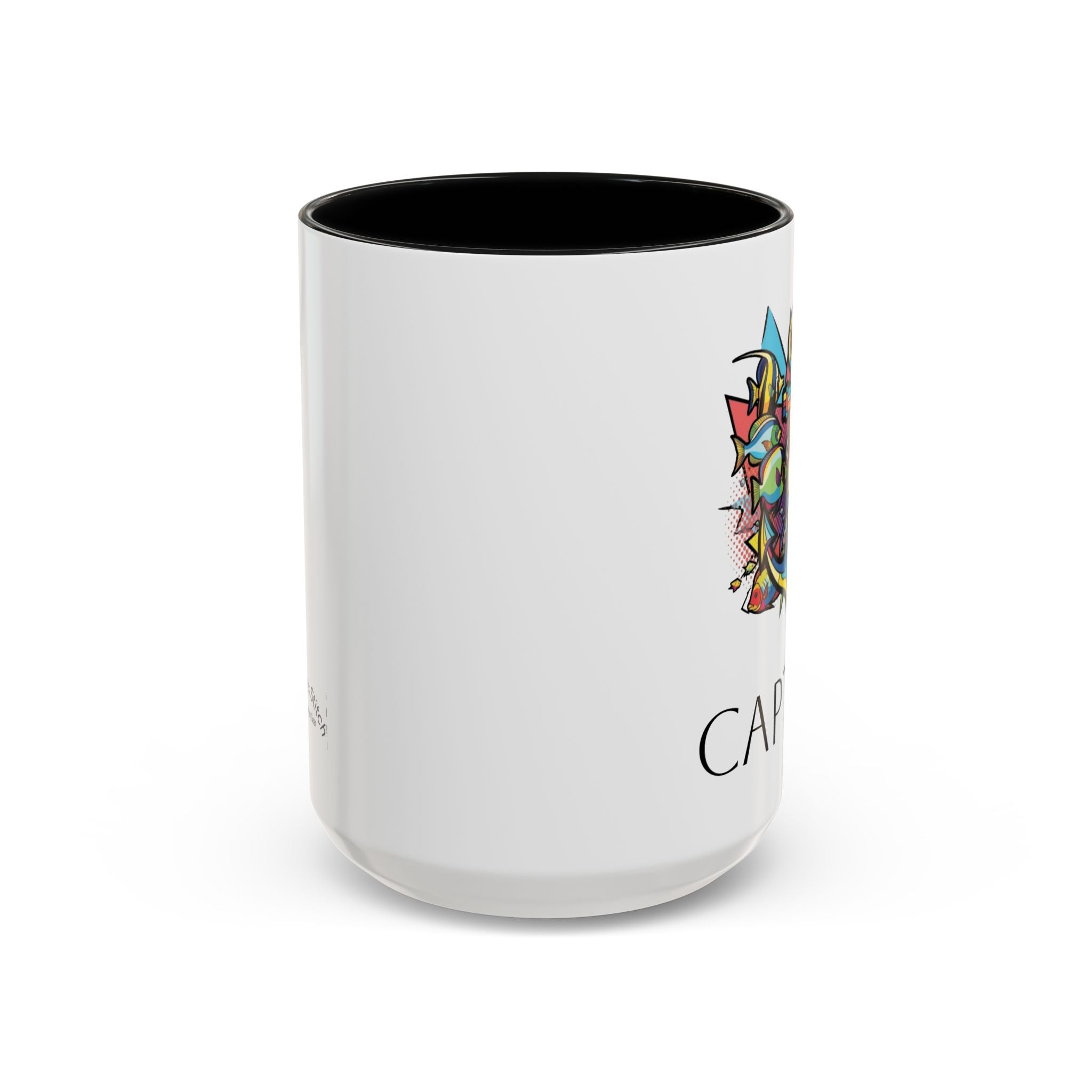 Sailors Pop Art Anchor Captain Mug, Nautical Coffee Cup, Sea Lover Gift, Ship Captain Tea Mug, Coastal Decor Galley Accessories