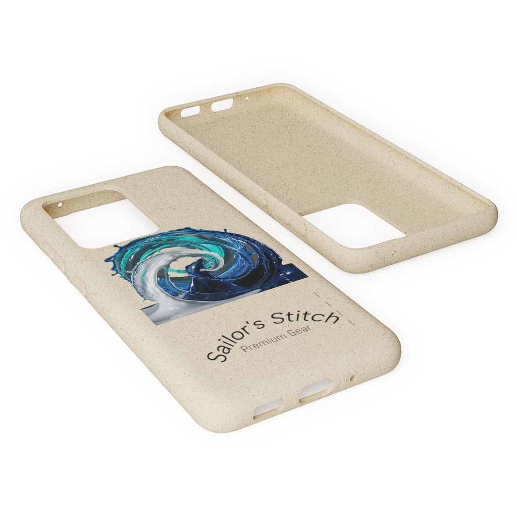Eco-Friendly Sailboat iPhone or Samsung Phone Case | Biodegradable Case, Ocean Gift, Sustainable Accessories, Nature-Inspired Phone Cover