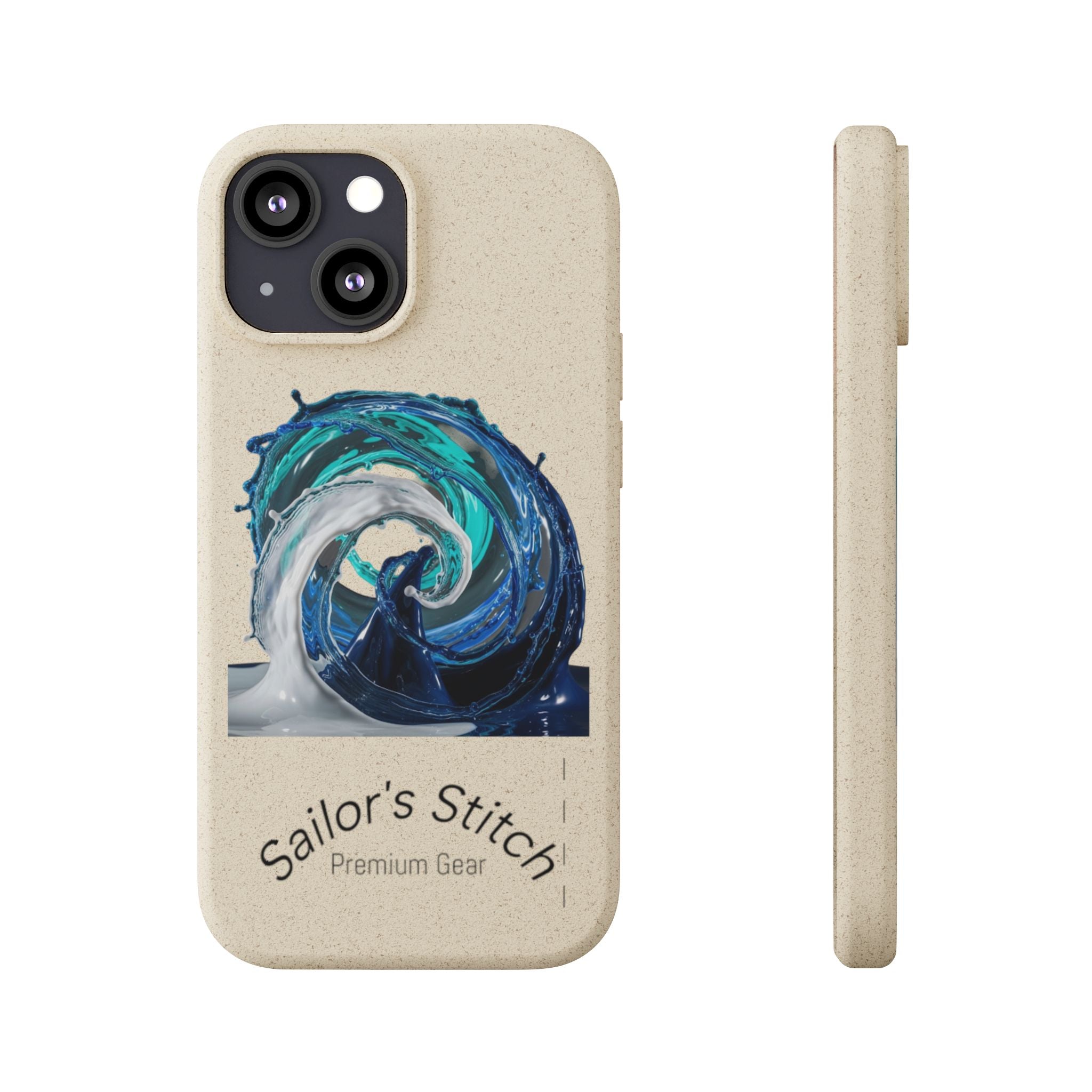 Eco-Friendly Sailboat iPhone or Samsung Phone Case | Biodegradable Case, Ocean Gift, Sustainable Accessories, Nature-Inspired Phone Cover