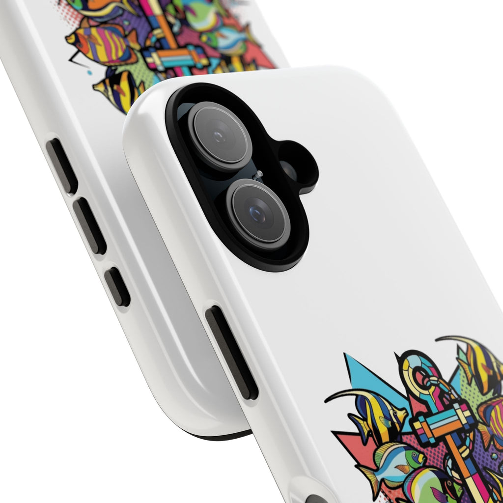 Pop Art Anchor Sailors Stitch Tough Phone Case - customisable crew name