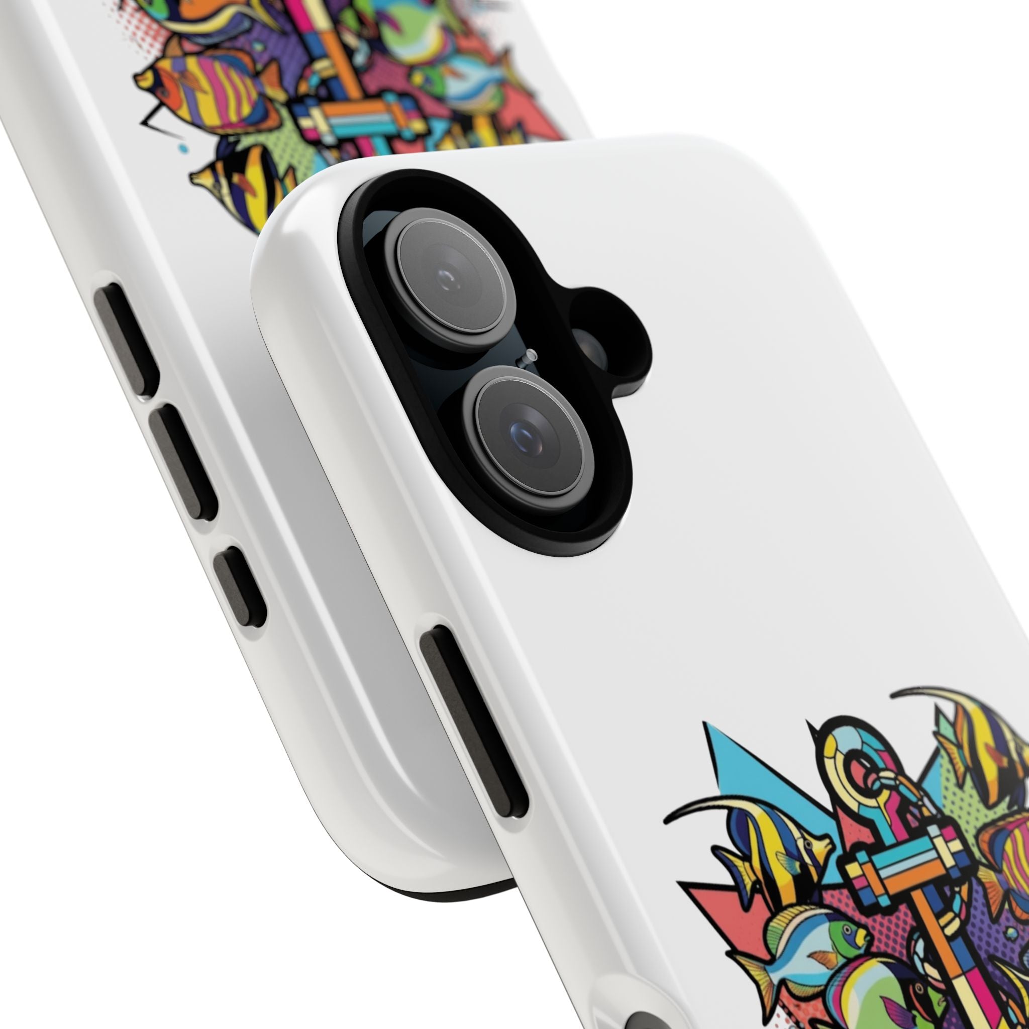 Pop Art Anchor Sailors Stitch Tough Phone Case - customisable crew name