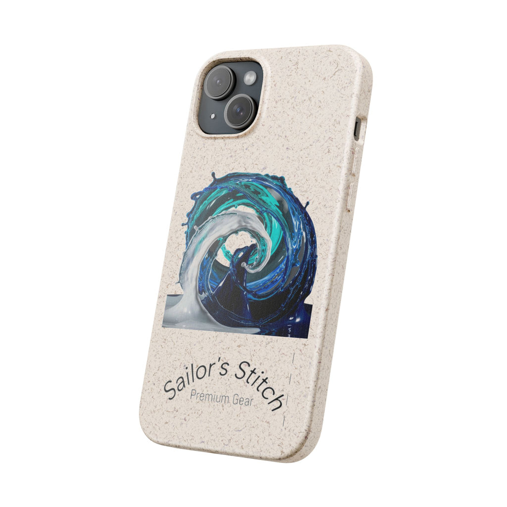 Eco-Friendly Sailboat iPhone or Samsung Phone Case | Biodegradable Case, Ocean Gift, Sustainable Accessories, Nature-Inspired Phone Cover
