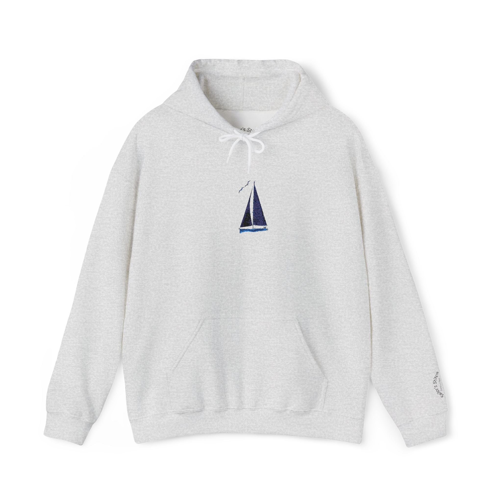 Sailors Hoodie, Nautical Crew Neck Sweatshirt, Custom Boat Name Jumper, Winter Sailing Apparel, Personalized Yacht Clothing, Sailboat Gift, Nautical apparel