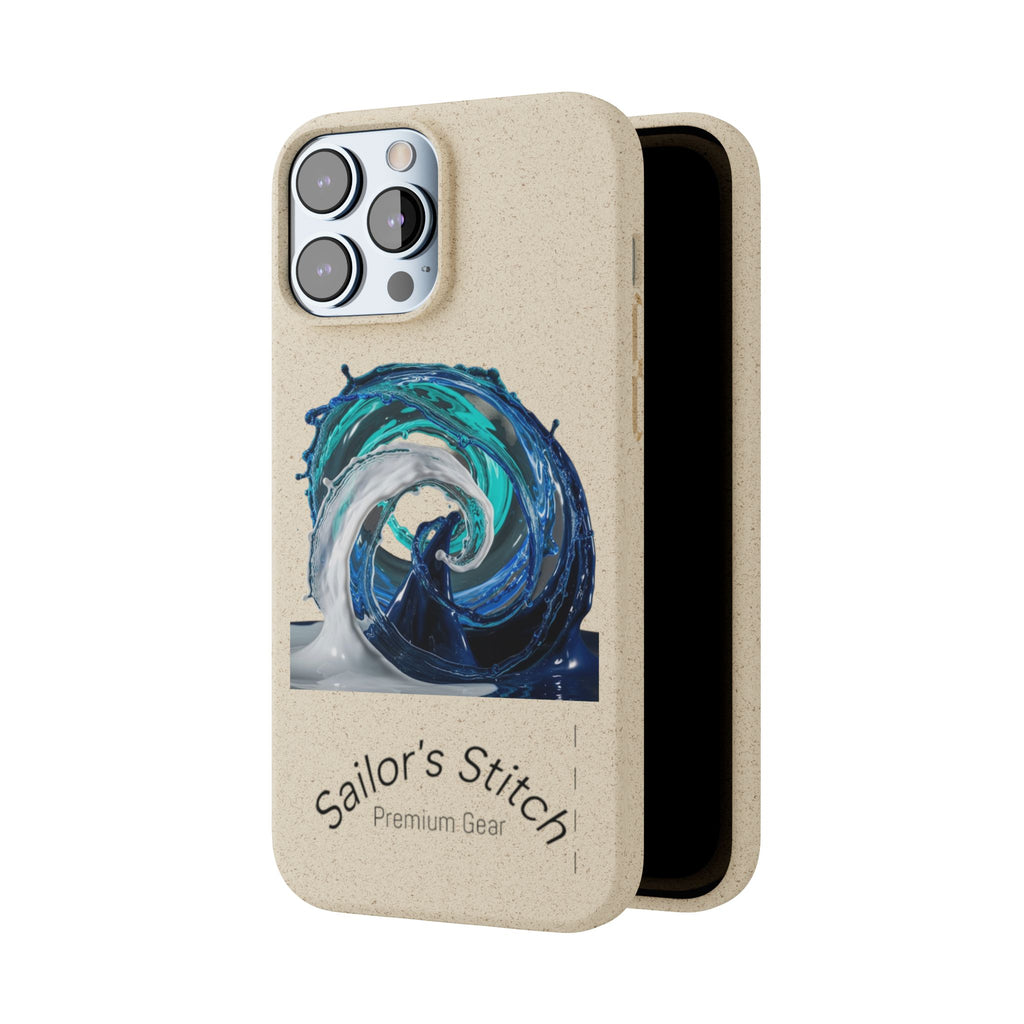 Eco-Friendly Sailboat iPhone or Samsung Phone Case | Biodegradable Case, Ocean Gift, Sustainable Accessories, Nature-Inspired Phone Cover