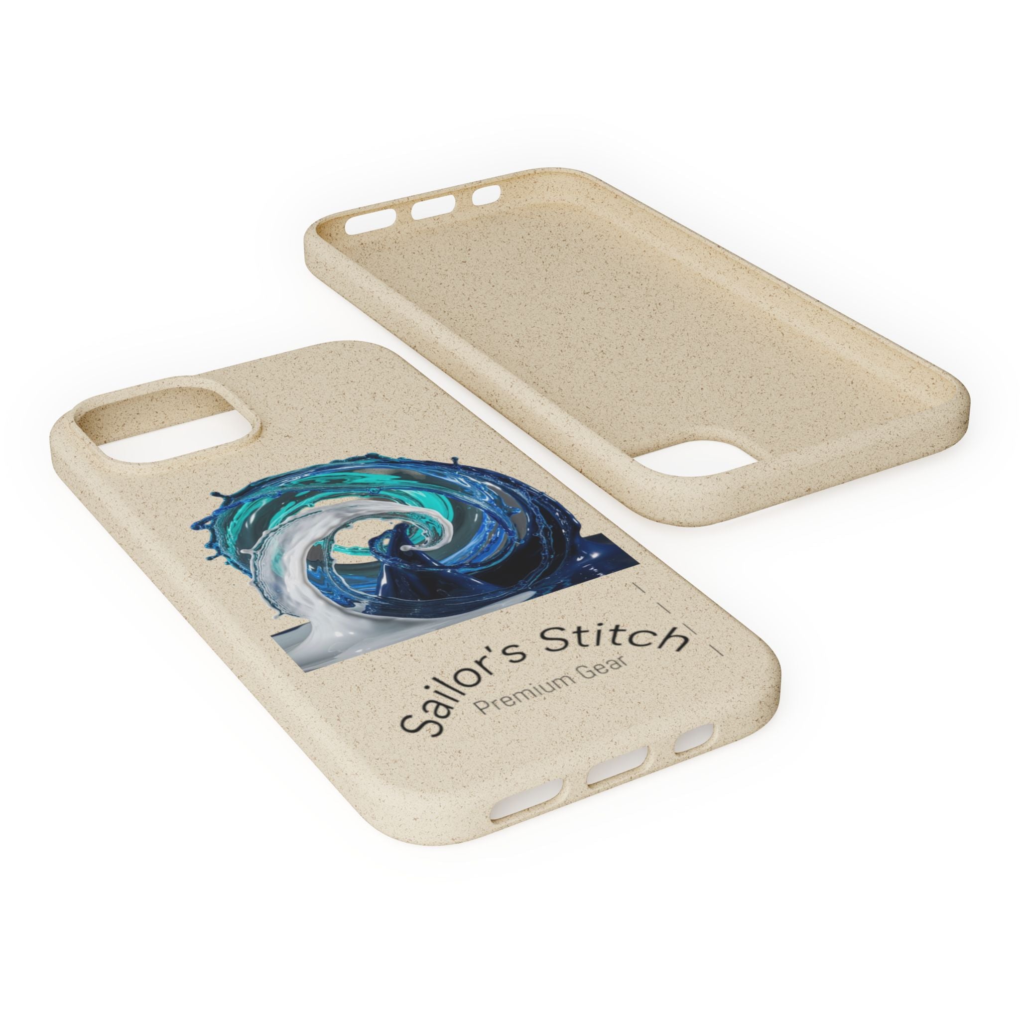 Eco-Friendly Sailboat iPhone or Samsung Phone Case | Biodegradable Case, Ocean Gift, Sustainable Accessories, Nature-Inspired Phone Cover
