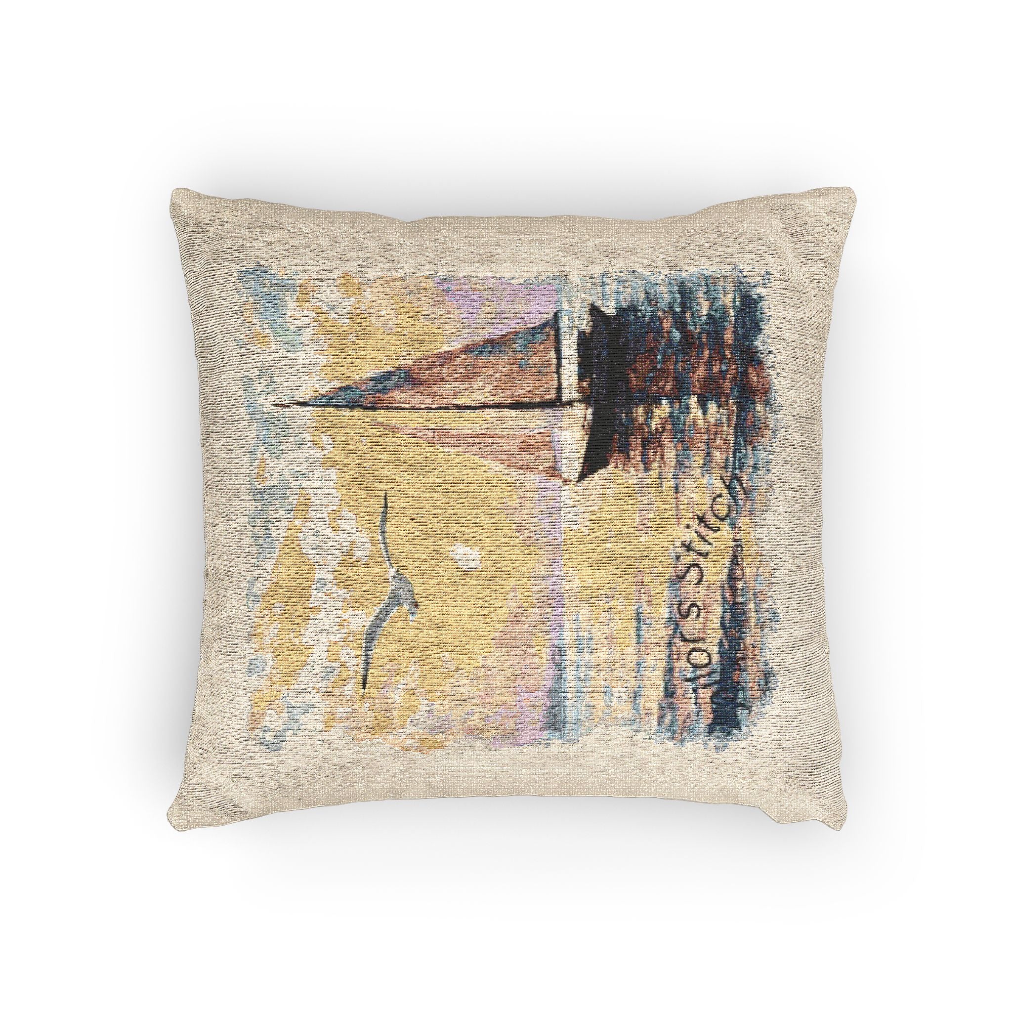 Woven Pillow Yacht Cushion, Boat cushion, Saloon Cushion, Living room cushion, decorative pillow with custom name option. Saloon & Cabin accessories