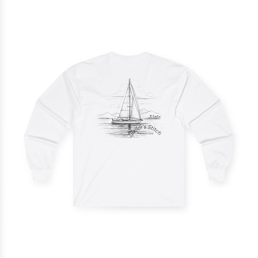 Yacht Sailing Sweatshirt - Personalisable Crew Neck Pullover, Nautical Gift, Ocean Lover Jumper, Customizable Boat Apparel, Sailor Layer, Nautical Gift