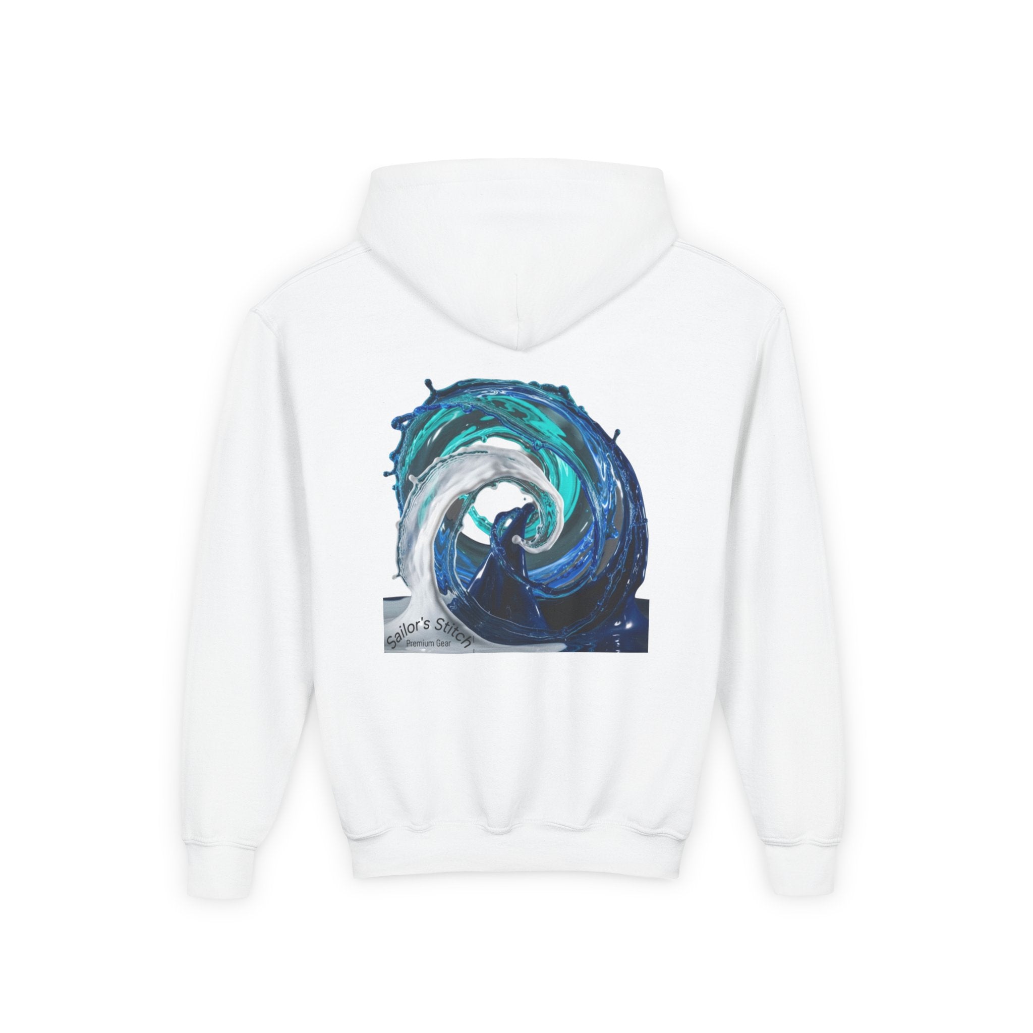 Sailing Wave Heavy Blend Hoodie - Nautical Sweatshirt for Ocean Lovers, Sailors, Sea Enthusiasts - Boat Adventure Jumper, Maritime Pullover, Nautical apparel