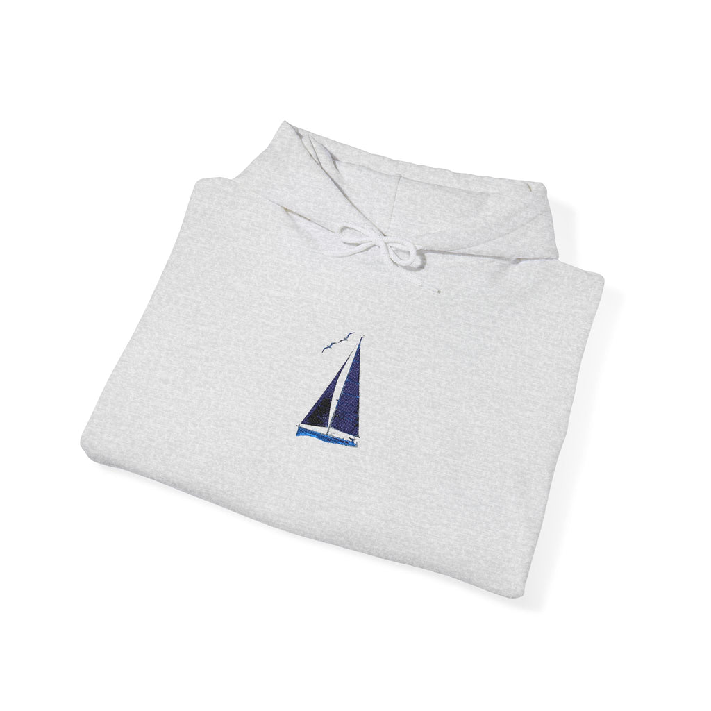 Sailors Hoodie, Nautical Crew Neck Sweatshirt, Custom Boat Name Jumper, Winter Sailing Apparel, Personalized Yacht Clothing, Sailboat Gift, Nautical apparel