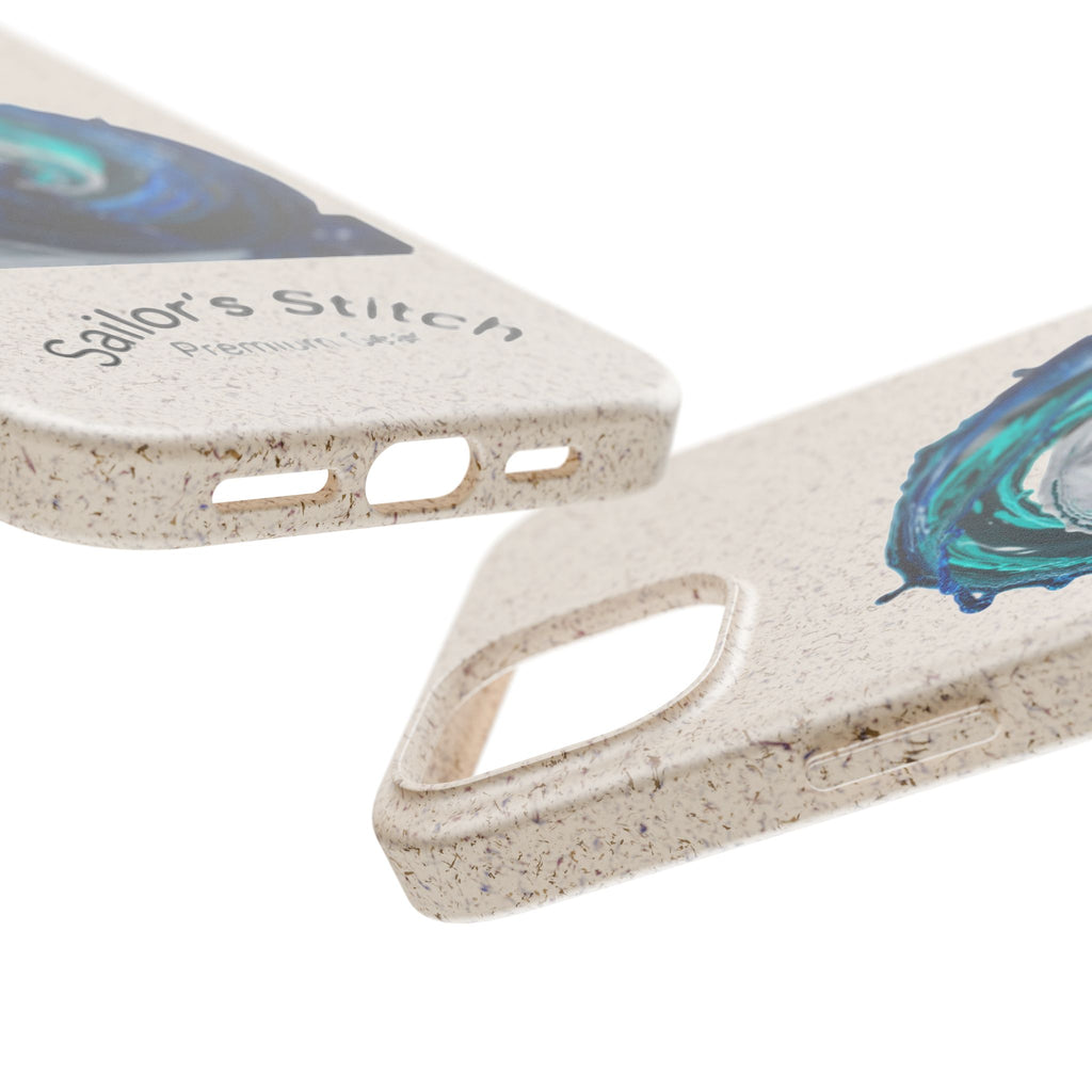 Eco-Friendly Sailboat iPhone or Samsung Phone Case | Biodegradable Case, Ocean Gift, Sustainable Accessories, Nature-Inspired Phone Cover