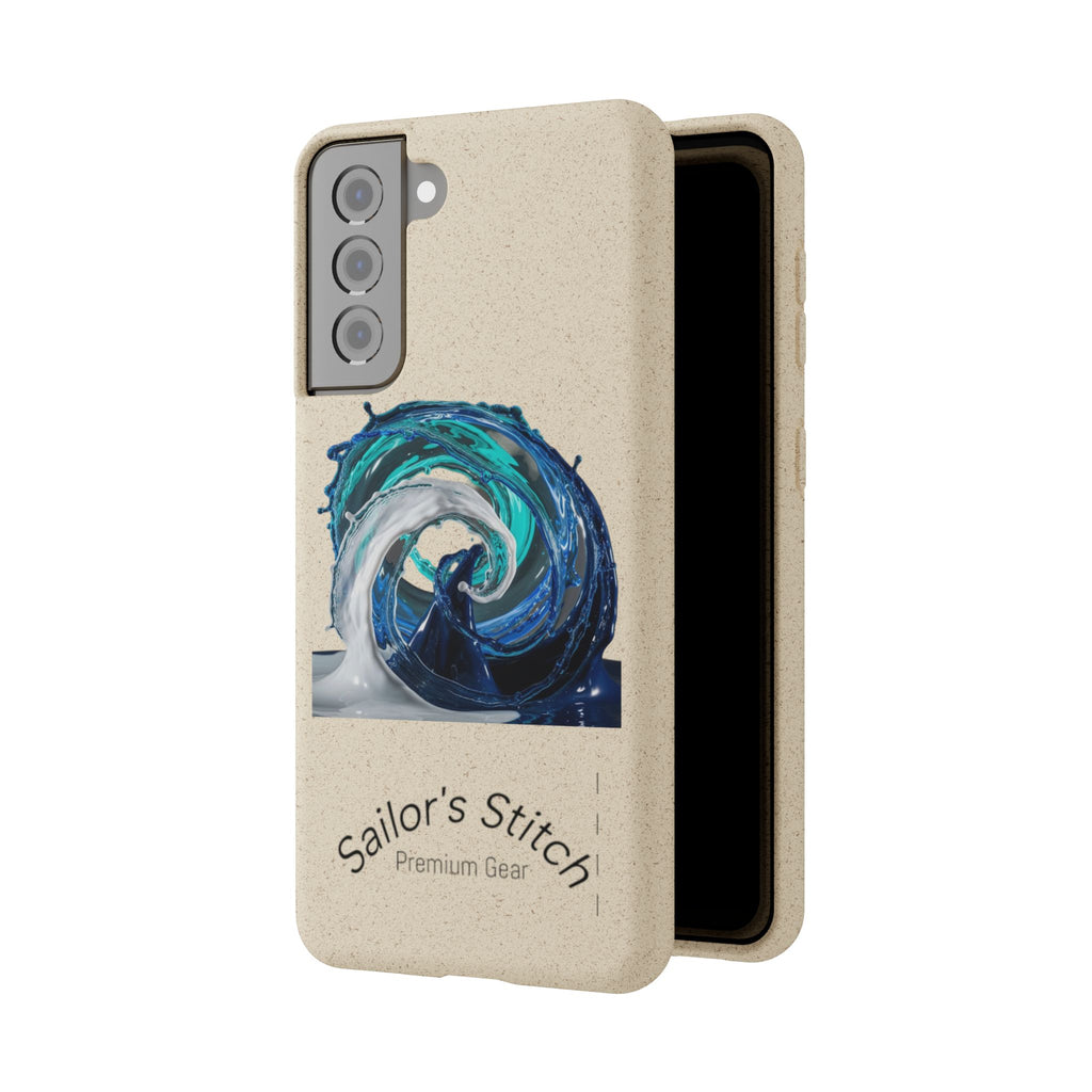 Eco-Friendly Sailboat iPhone or Samsung Phone Case | Biodegradable Case, Ocean Gift, Sustainable Accessories, Nature-Inspired Phone Cover