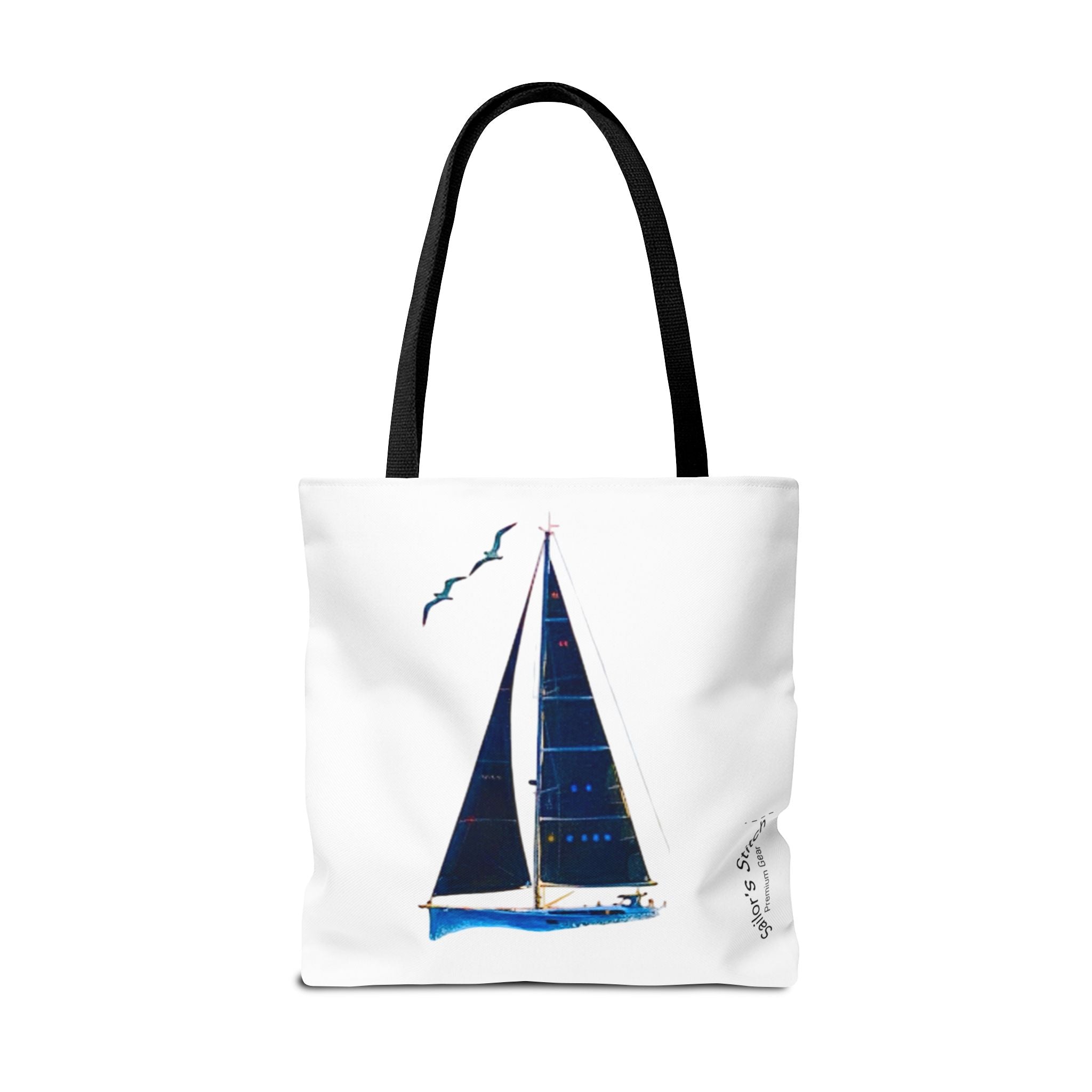Sailor’s Stitch Yacht Art Anchor Tote Sack Bag, Beach Bag, Summer Accessory, Nautical Gift, Reusable Shopping Tote, Art Print Handbag, Nautical accessories, Sailor’s sack bag,