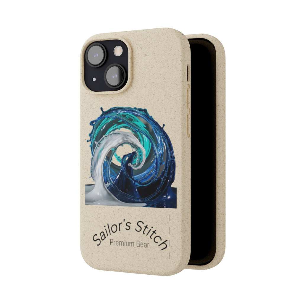 Eco-Friendly Sailboat iPhone or Samsung Phone Case | Biodegradable Case, Ocean Gift, Sustainable Accessories, Nature-Inspired Phone Cover