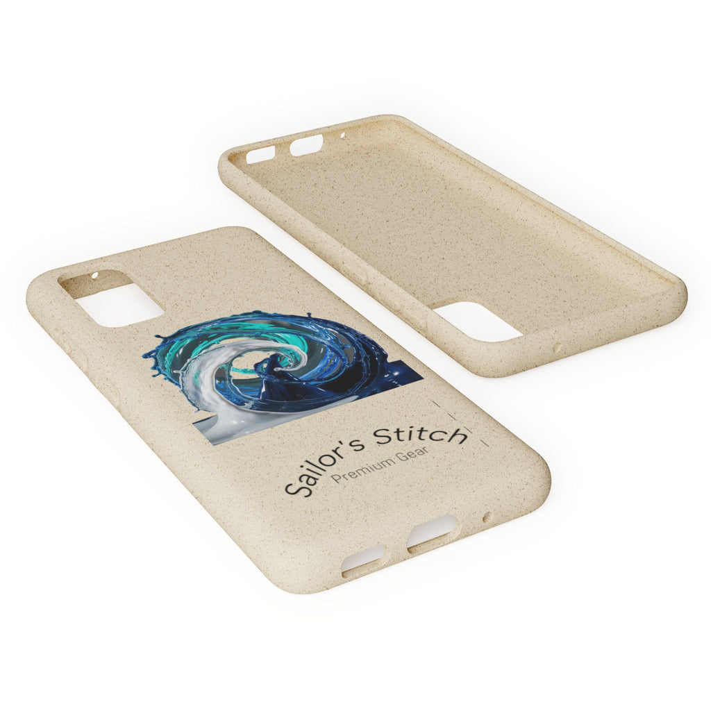 Eco-Friendly Sailboat iPhone or Samsung Phone Case | Biodegradable Case, Ocean Gift, Sustainable Accessories, Nature-Inspired Phone Cover