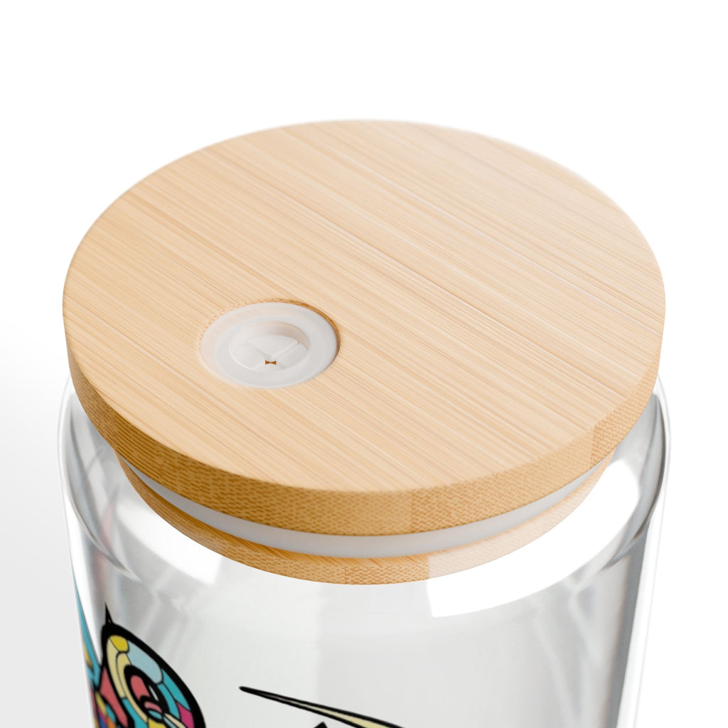 Pop Art Anchor & Fish Sailor’s Sipping Glass, Nautical Coastal Decor, Ocean Lover Tumbler, Beach House Gift, Summer Yacht Party Cup, Boating Enthusiast Drinkware, Galley accessories