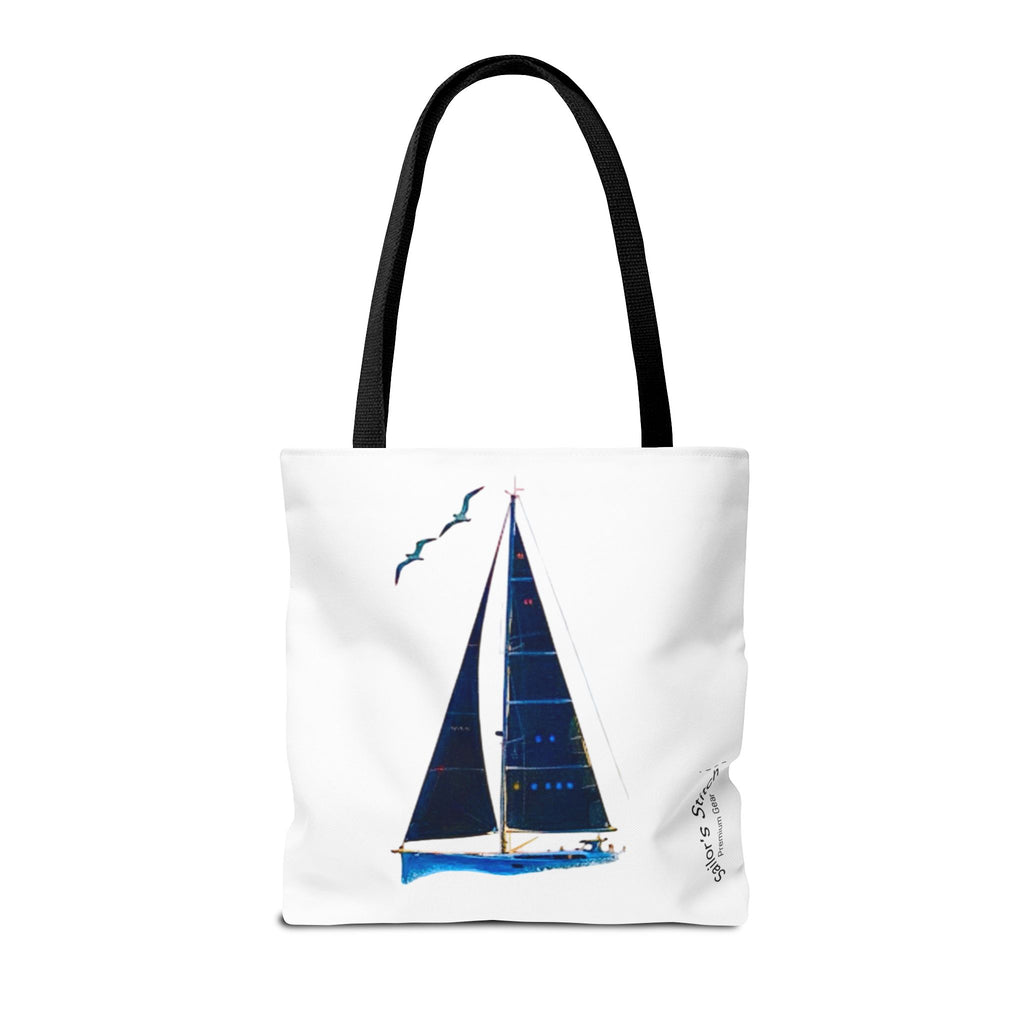 Sailor’s Stitch Yacht Art Anchor Tote Sack Bag, Beach Bag, Summer Accessory, Nautical Gift, Reusable Shopping Tote, Art Print Handbag, Nautical accessories, Sailor’s sack bag,